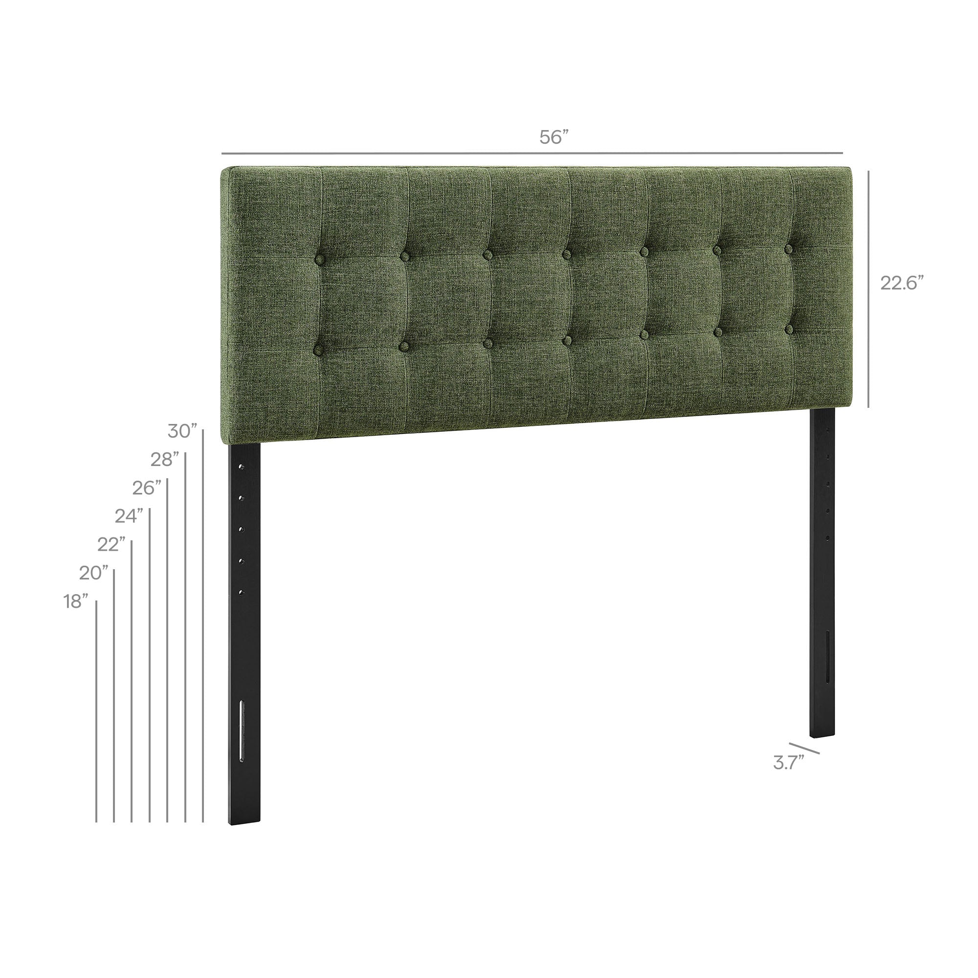 Emily Fabric Upholstered Headboard