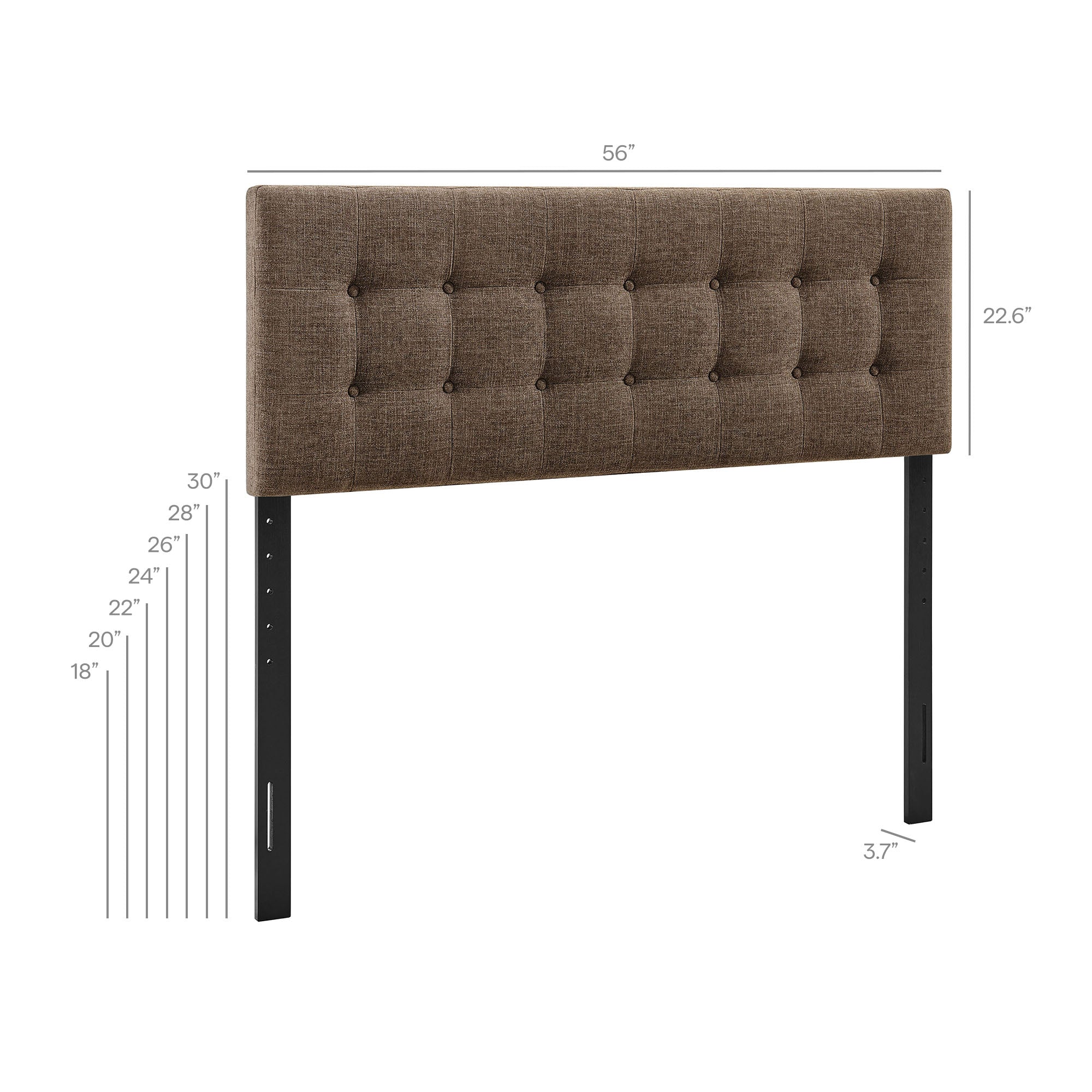 Emily Fabric Upholstered Headboard
