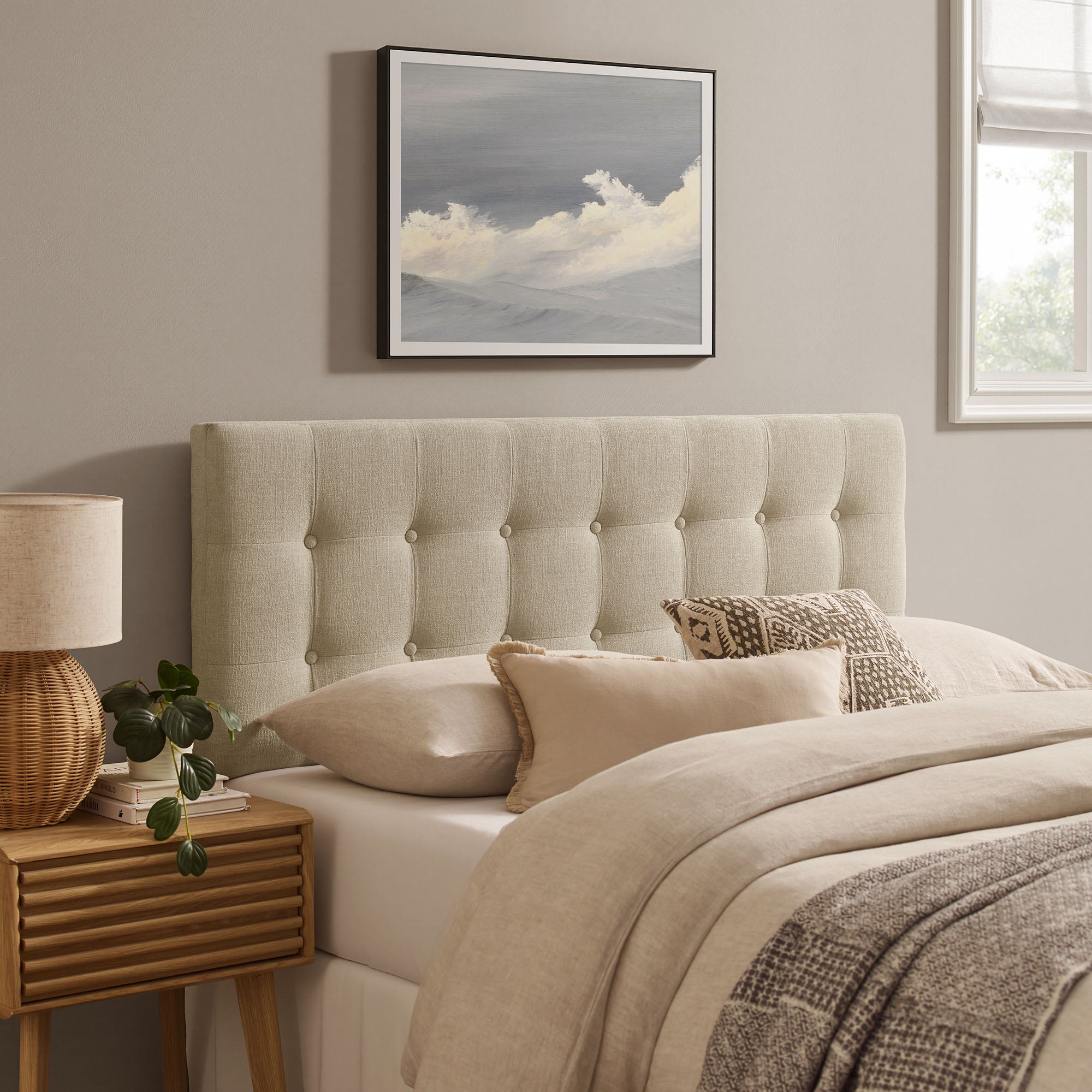 Emily Fabric Upholstered Headboard