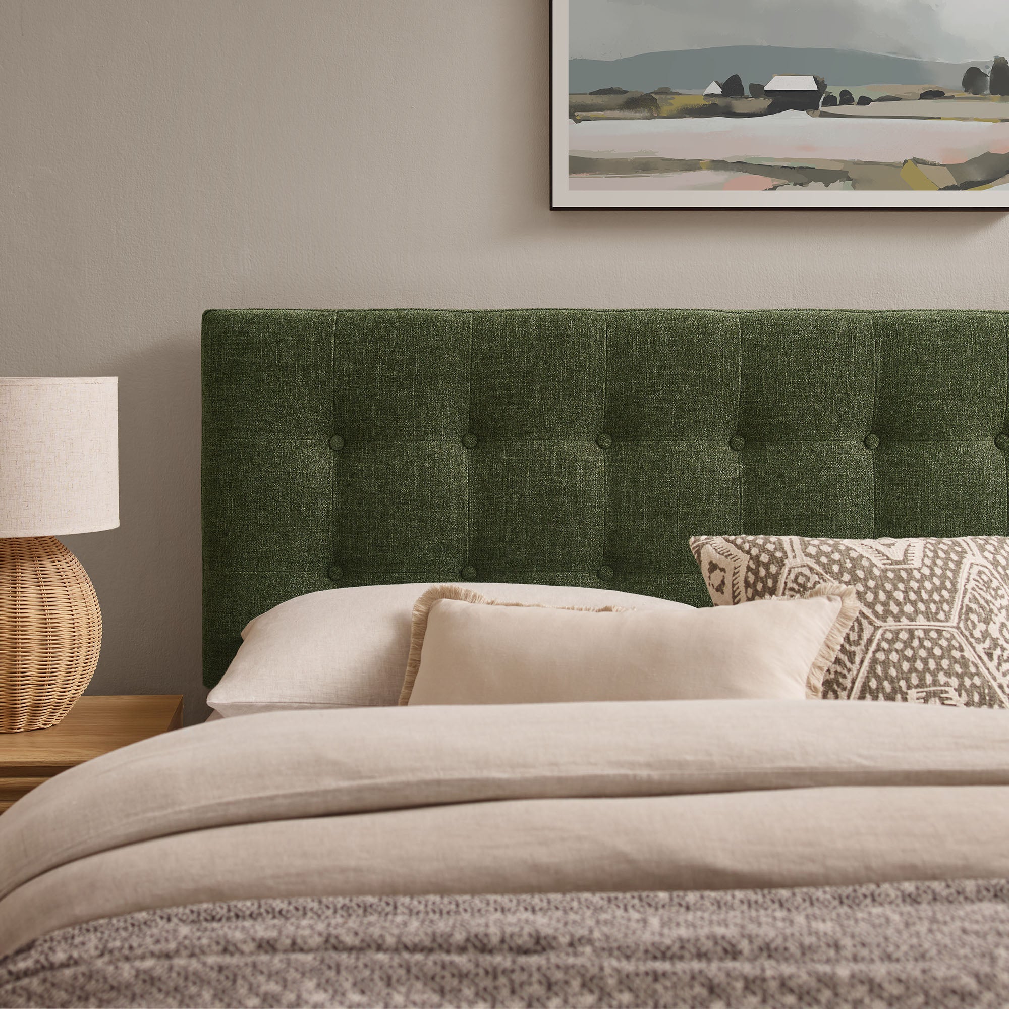 Emily Fabric Upholstered Headboard