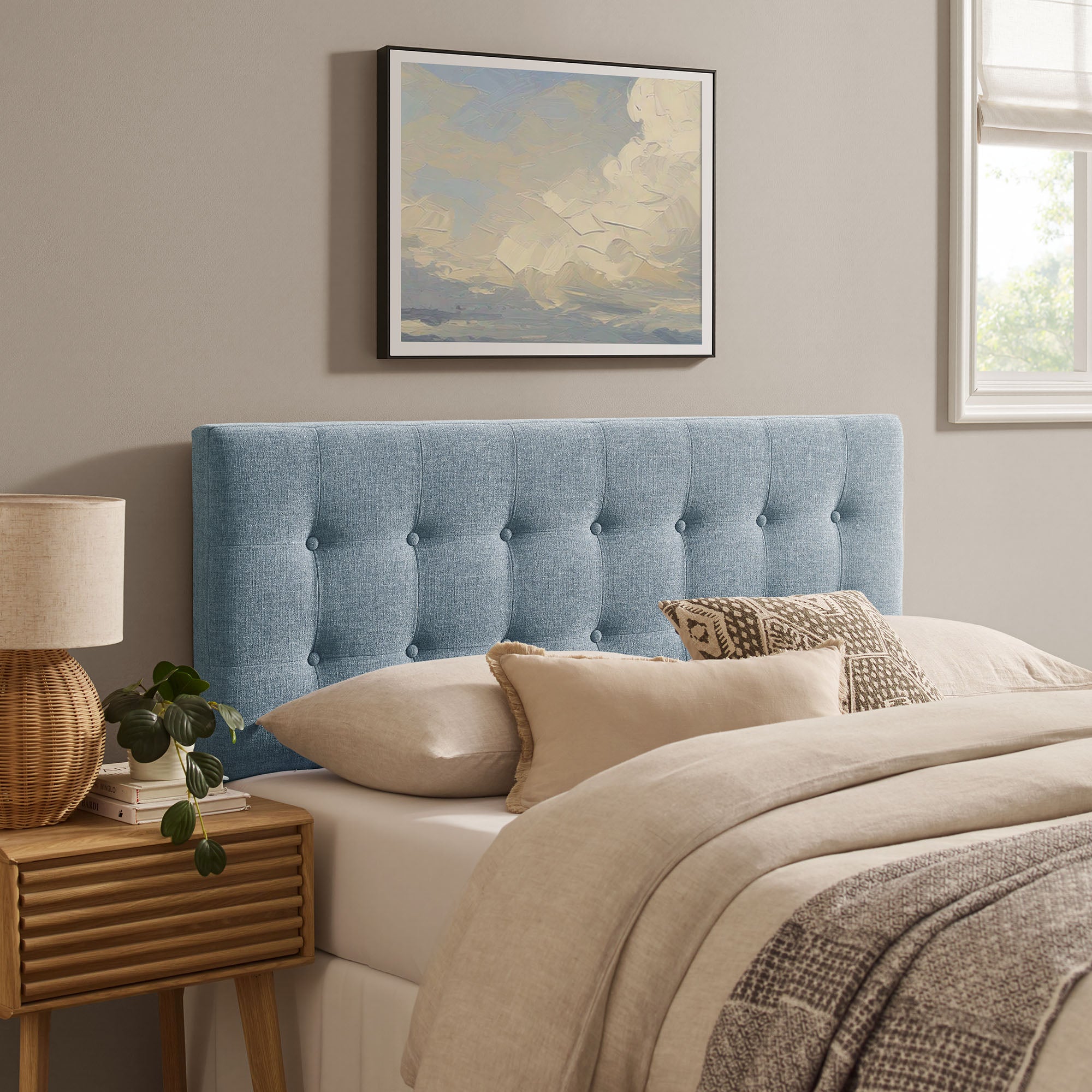 Emily Fabric Upholstered Headboard