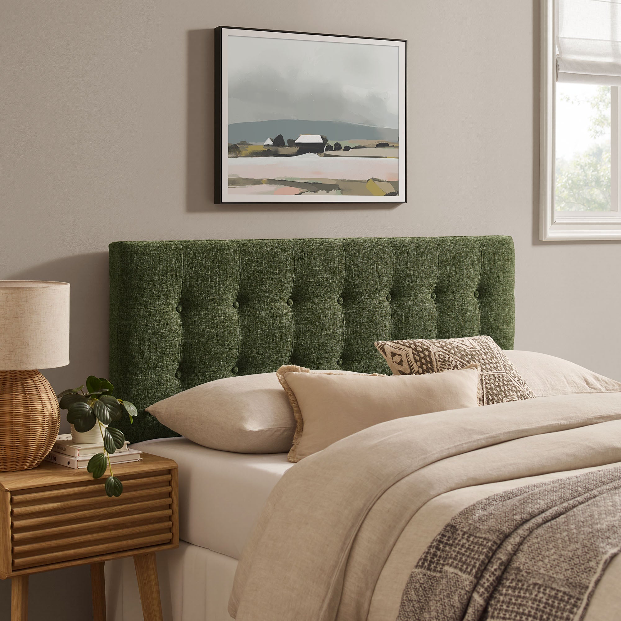 Emily Fabric Upholstered Headboard