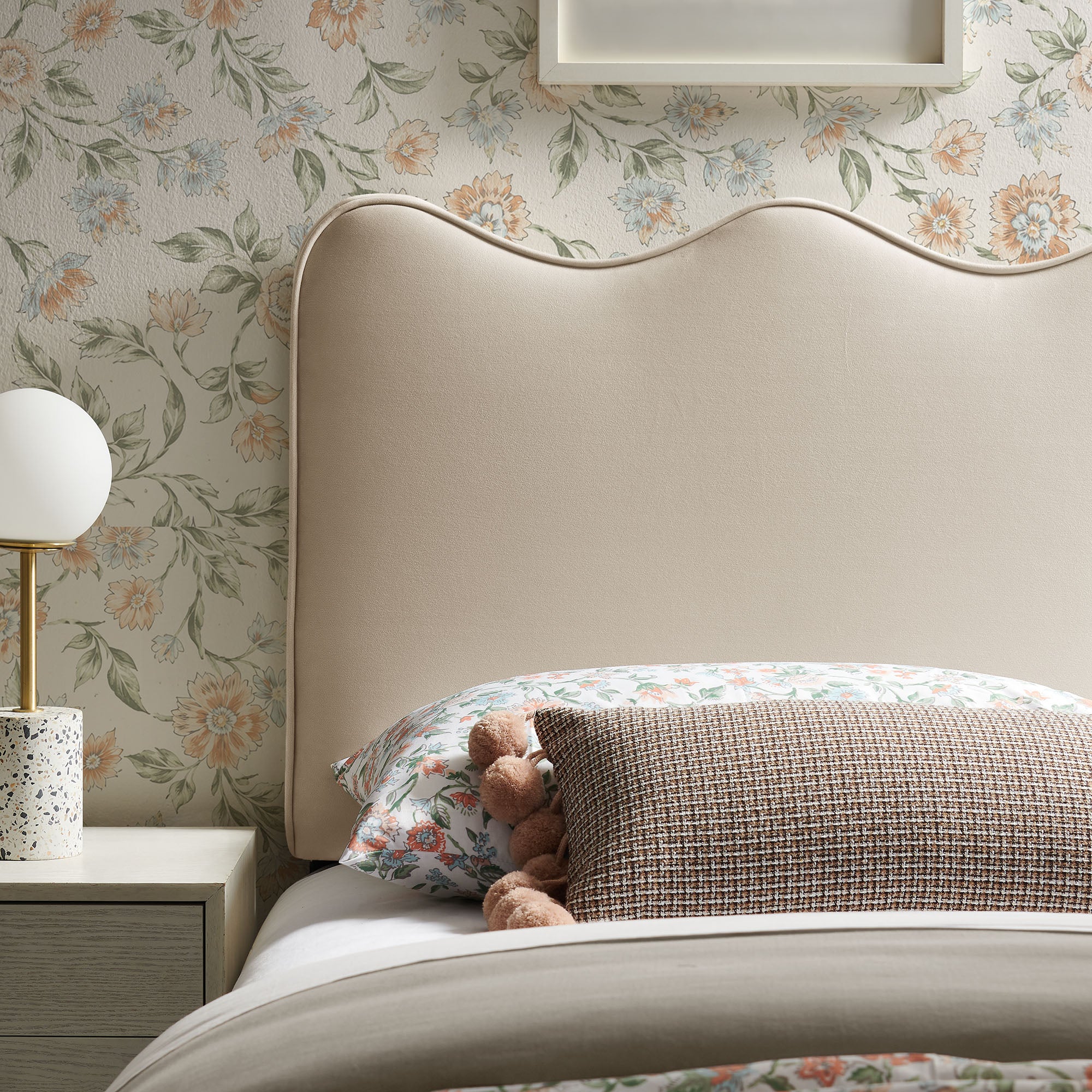 Athena Stain-Resistant Performance Velvet Headboard