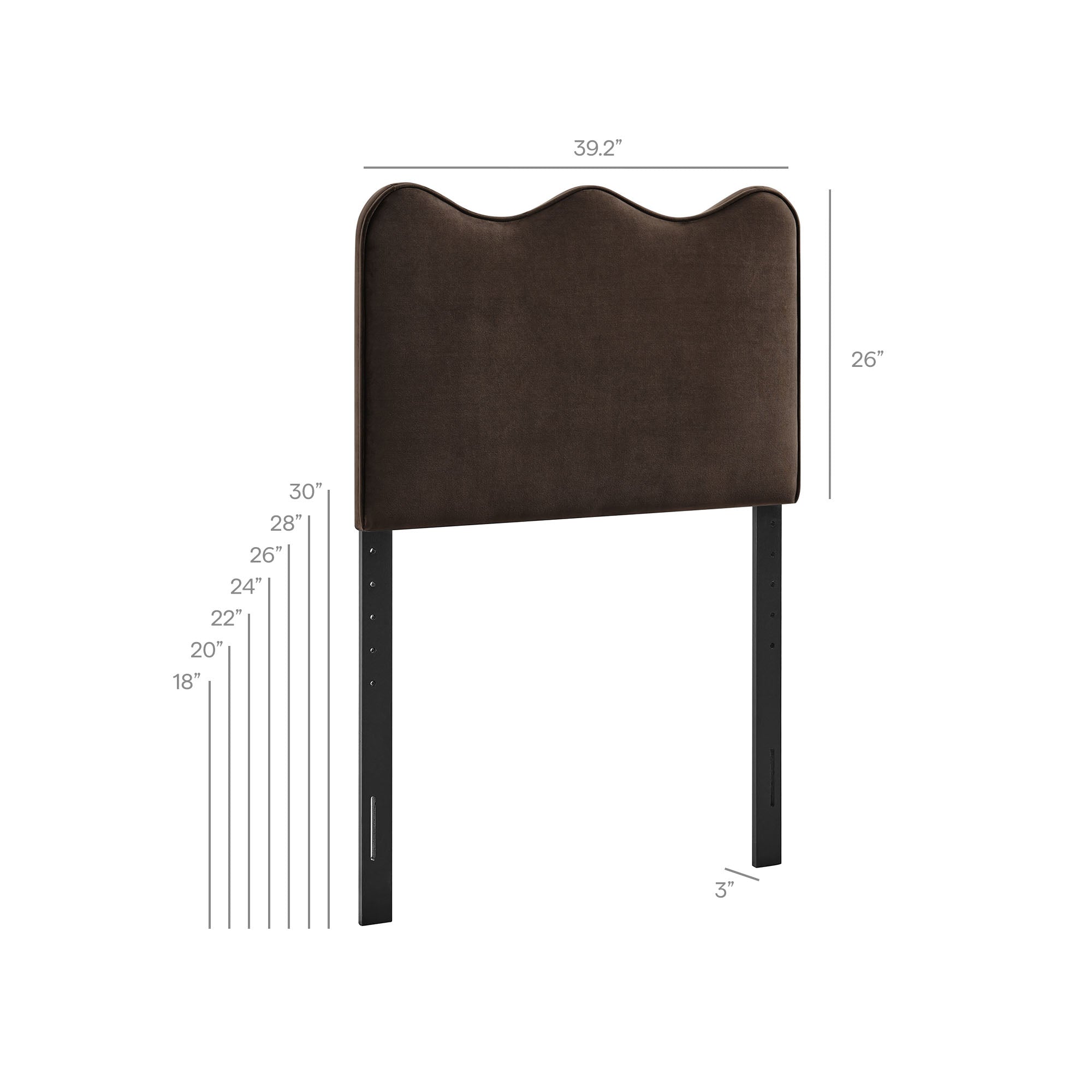Athena Stain-Resistant Performance Velvet Headboard