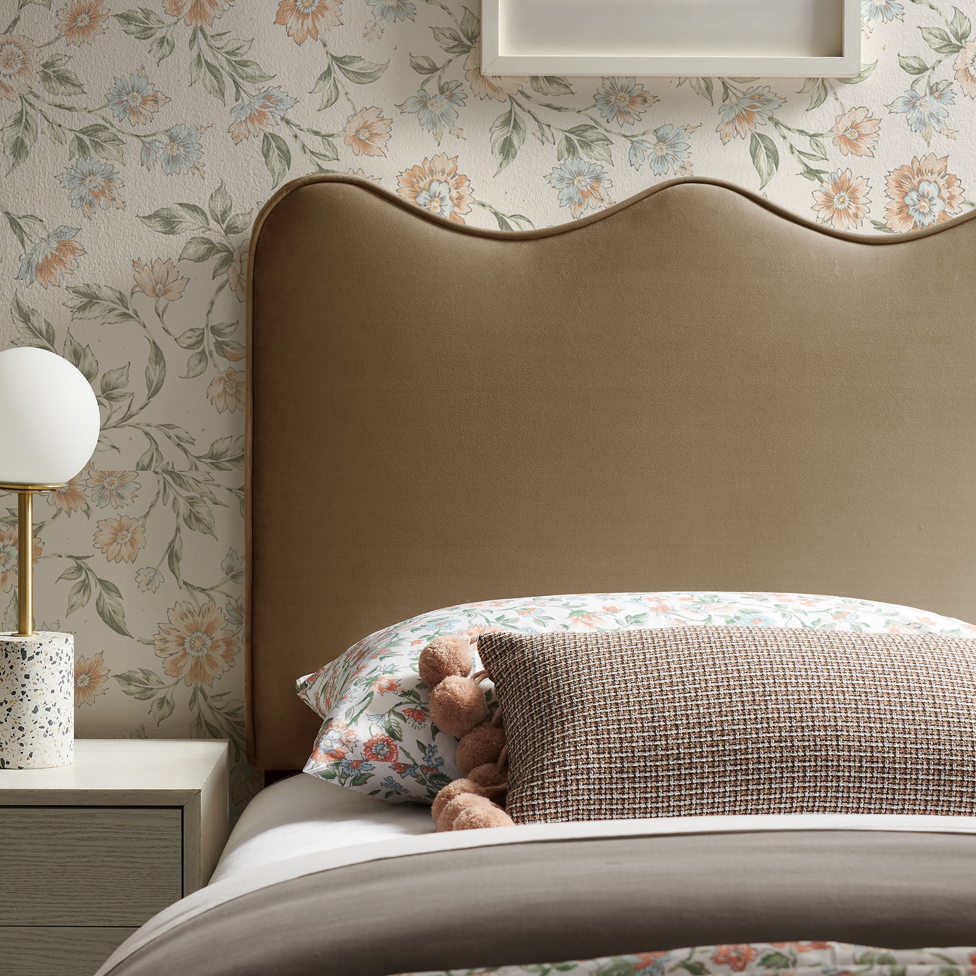Athena Stain-Resistant Performance Velvet Headboard