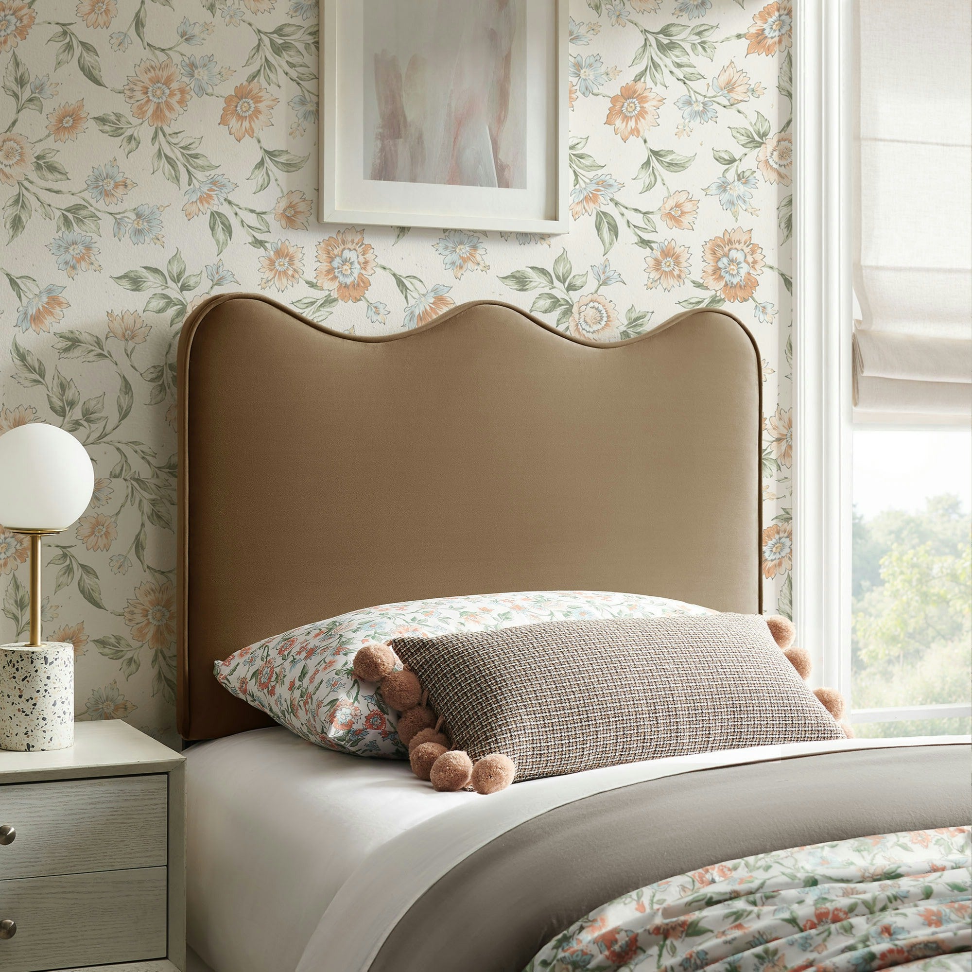 Athena Stain-Resistant Performance Velvet Headboard