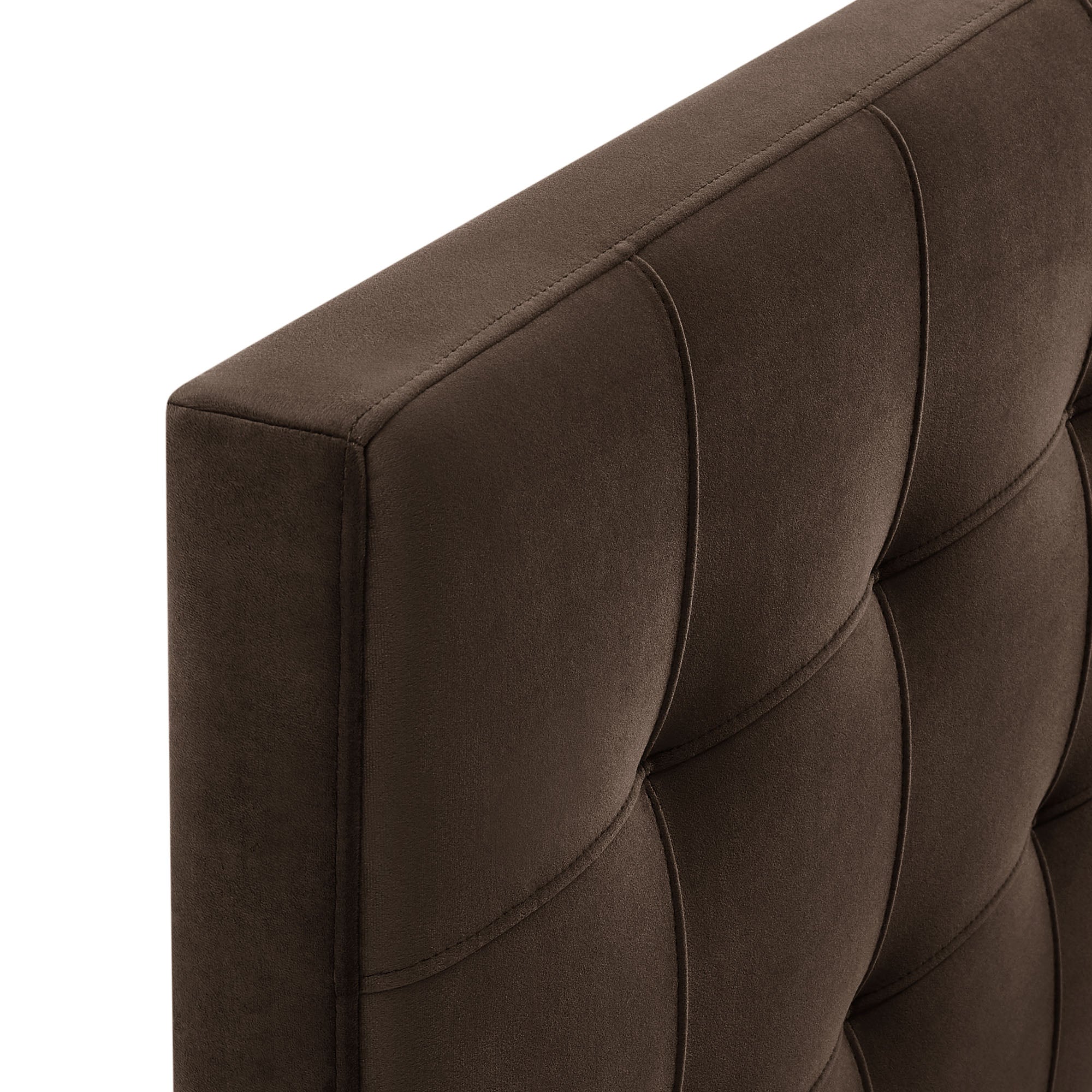 Lily Stain-Resistant Performance Velvet Size Headboard