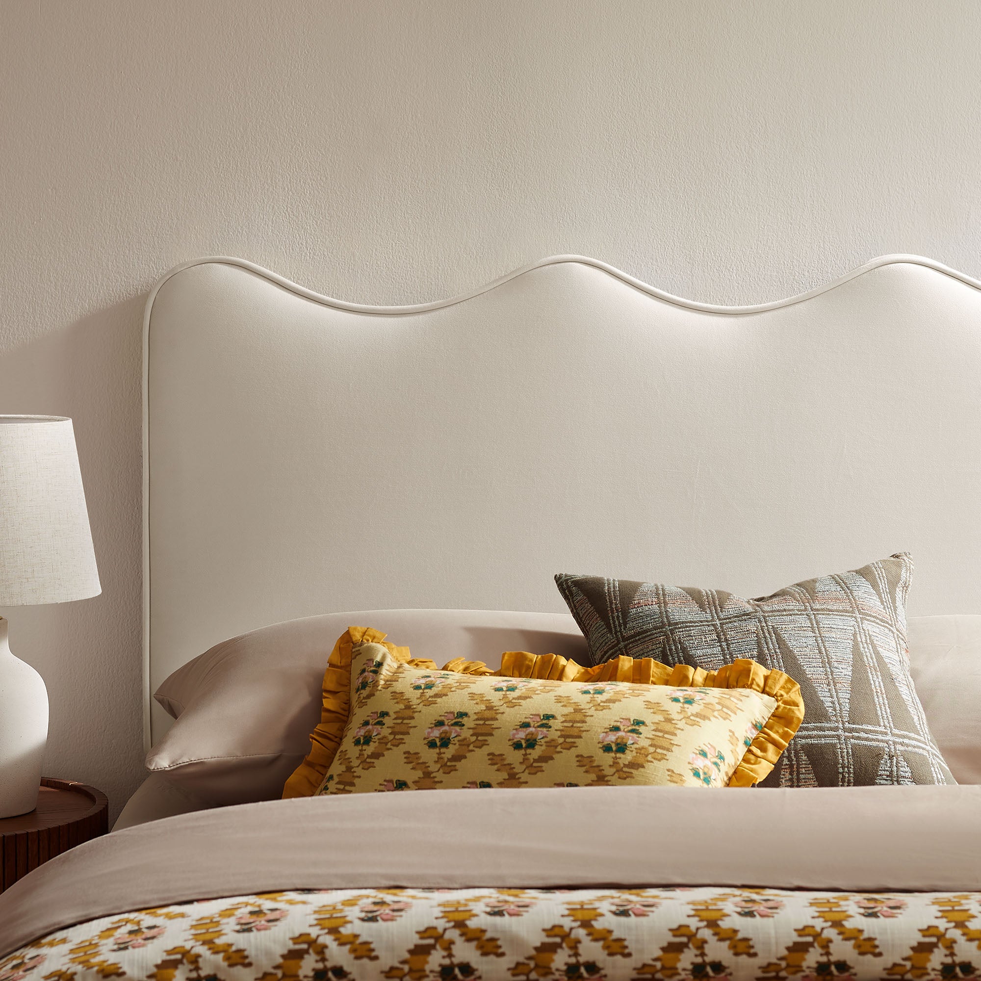 Athena Stain-Resistant Performance Velvet Headboard