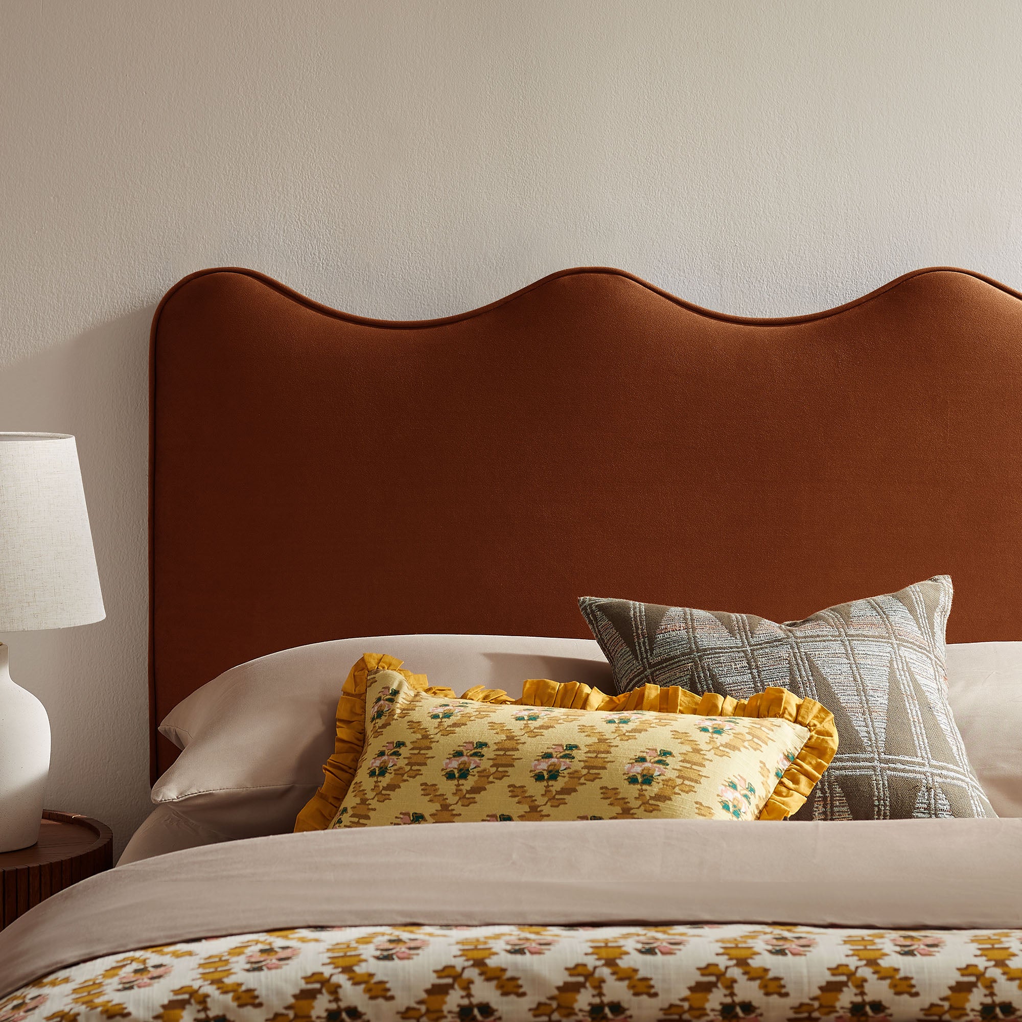 Athena Stain-Resistant Performance Velvet Headboard
