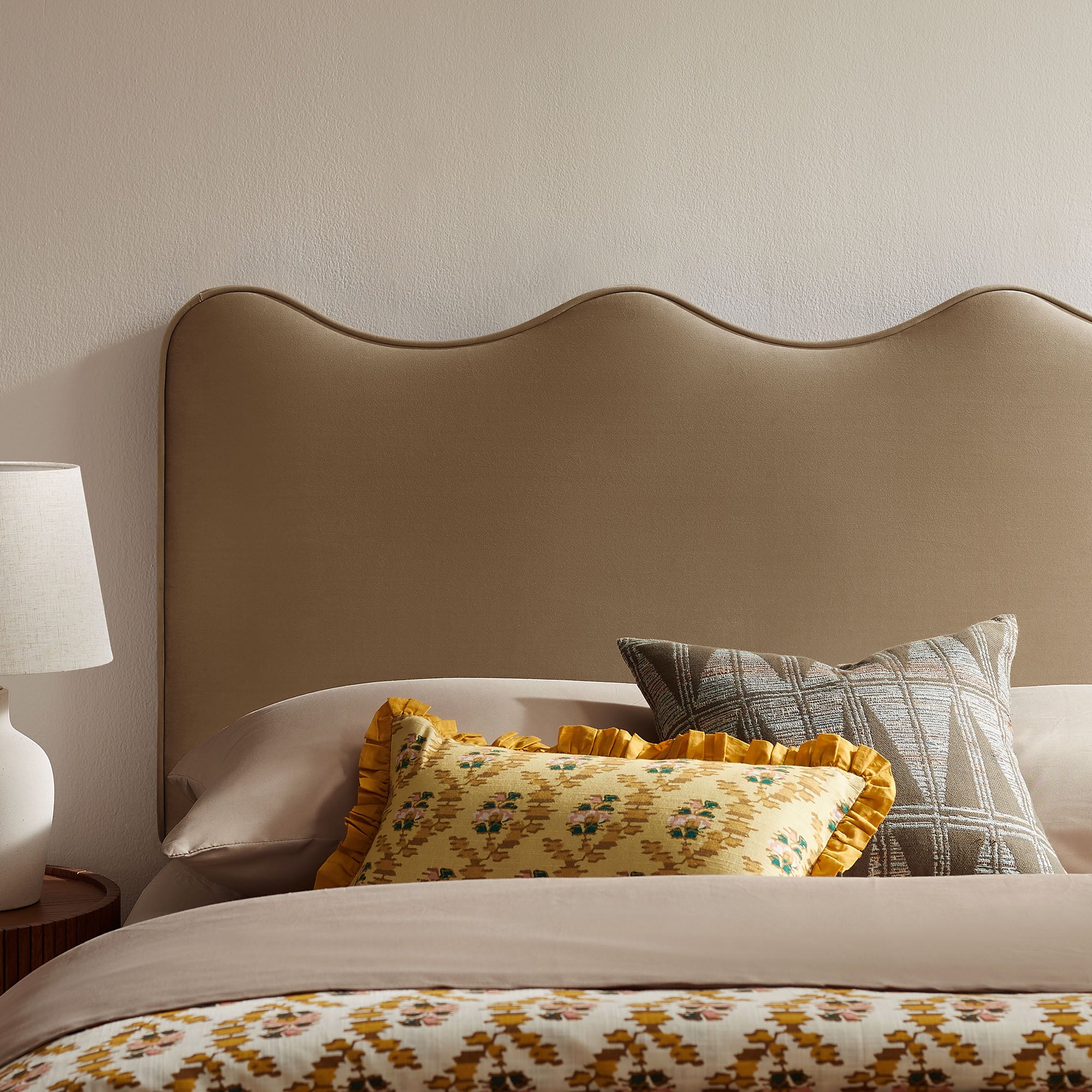 Athena Stain-Resistant Performance Velvet Headboard