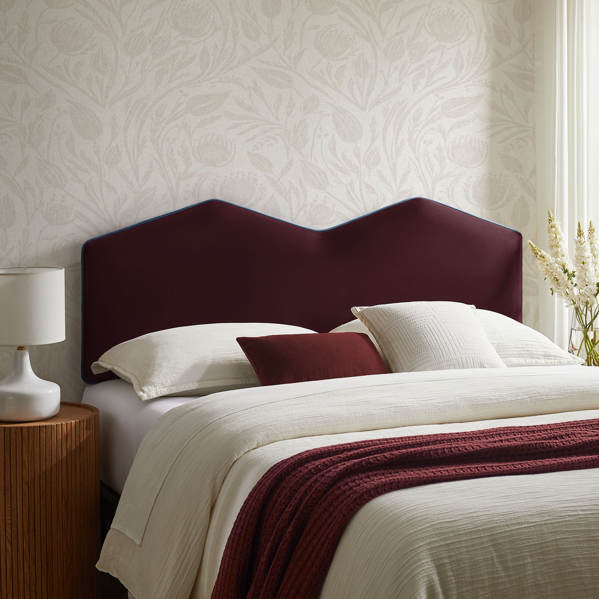 Cosette Performance Velvet Size Headboard
