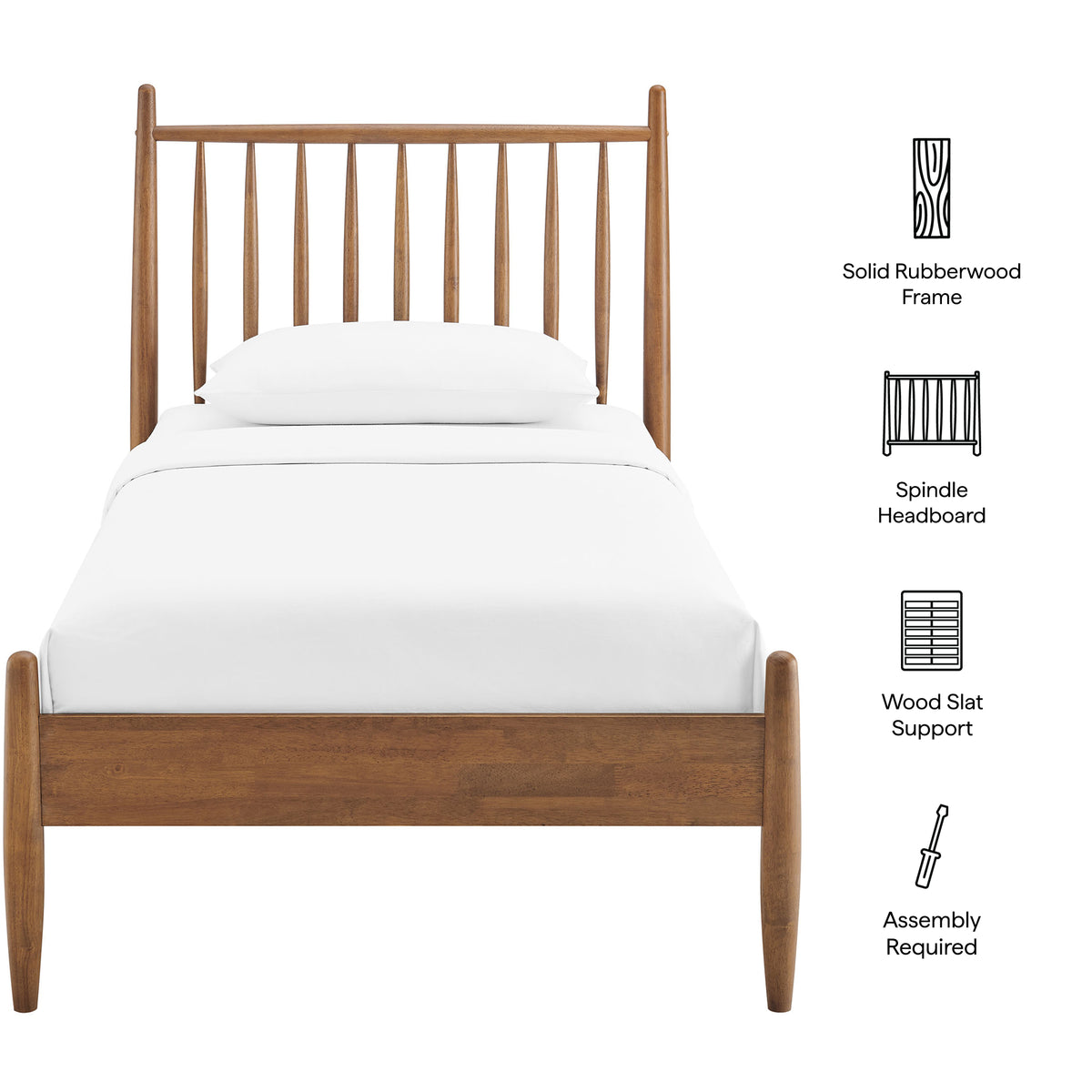 Zane Spindle Bed Frame