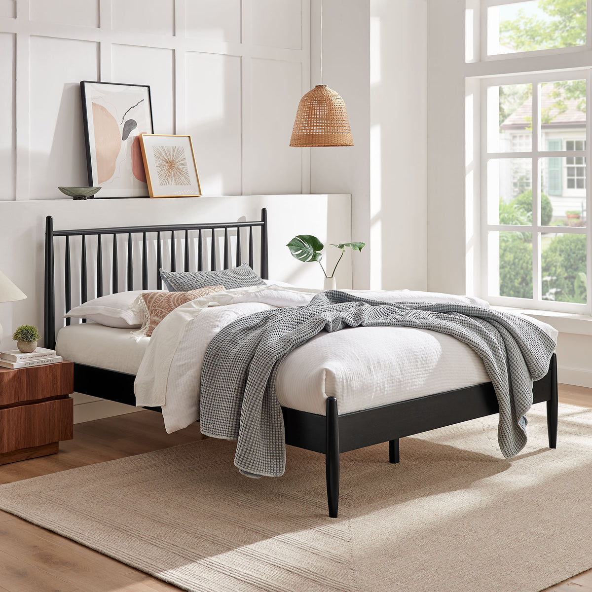 Zane Spindle Bed Frame