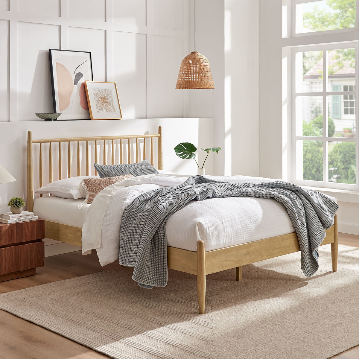 Zane Spindle Bed Frame