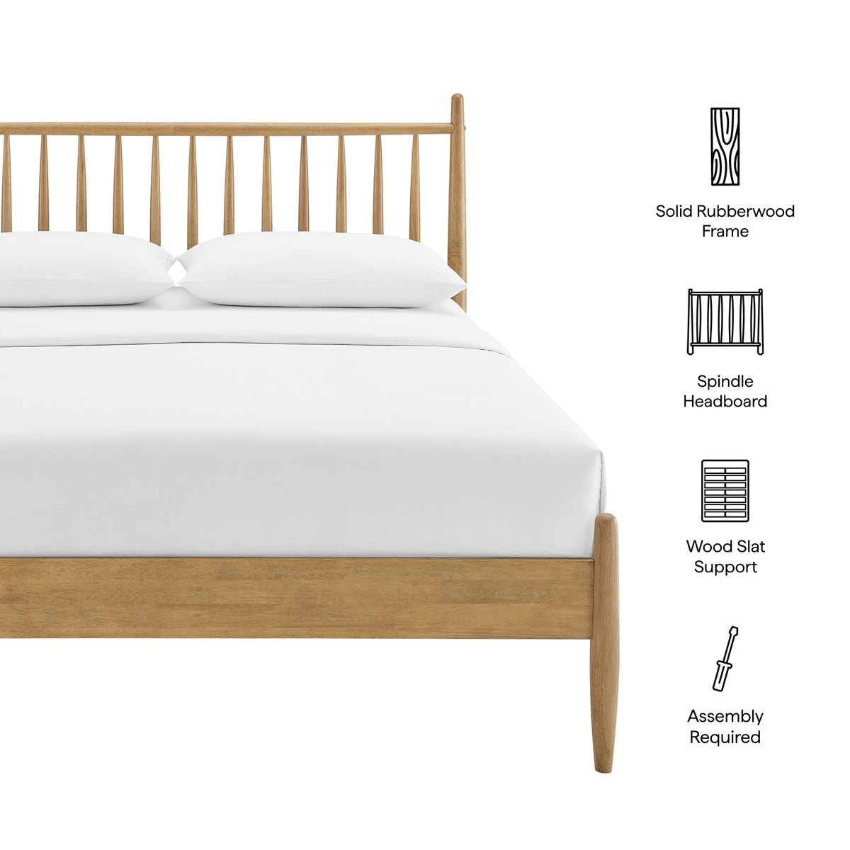 Zane Spindle Bed Frame