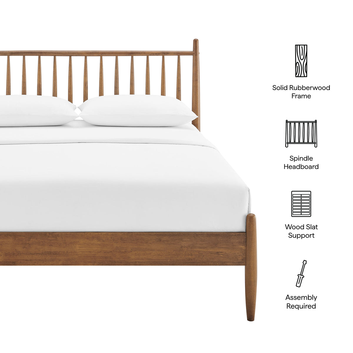 Zane Spindle Bed Frame