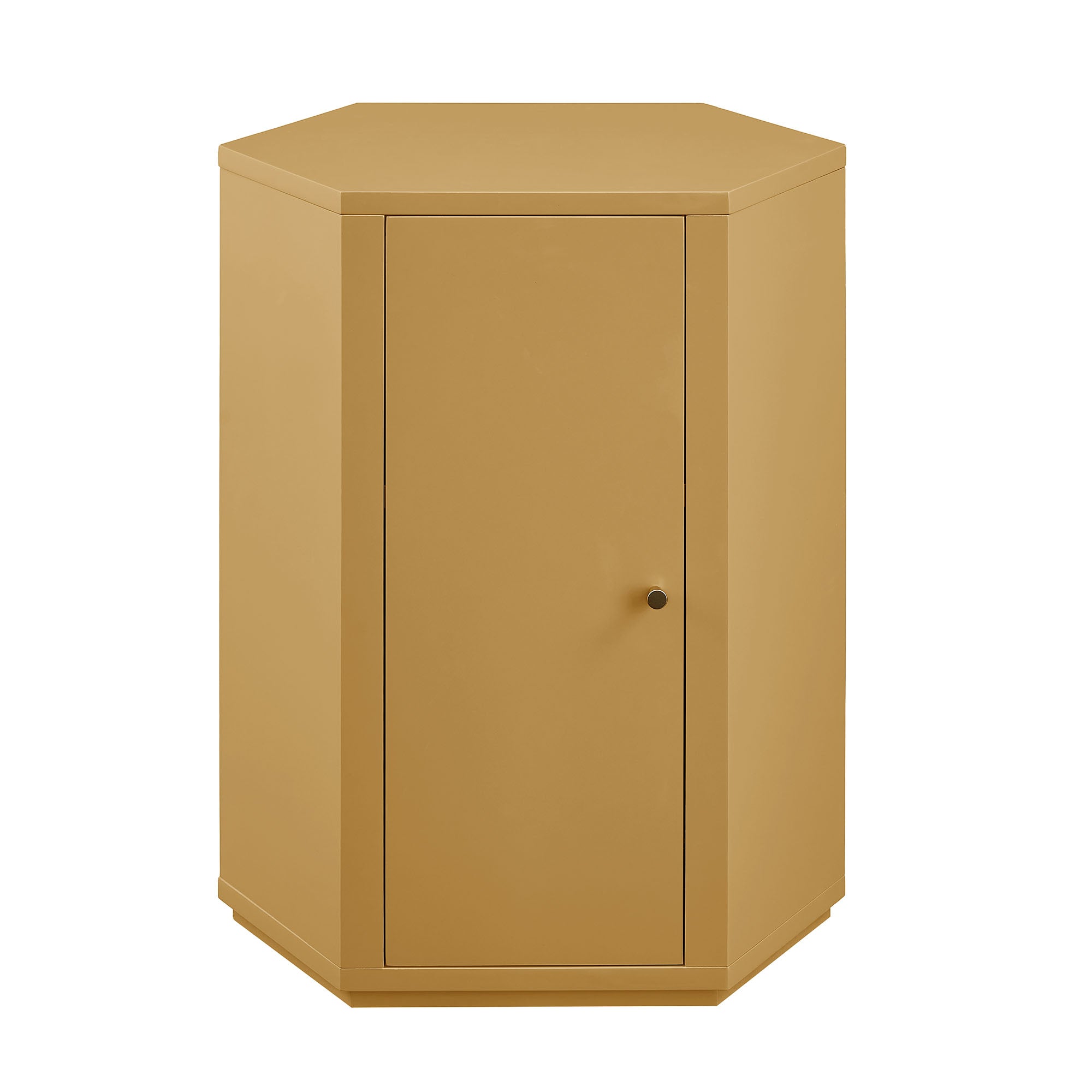 Kade Faceted Semi-Gloss Side Table