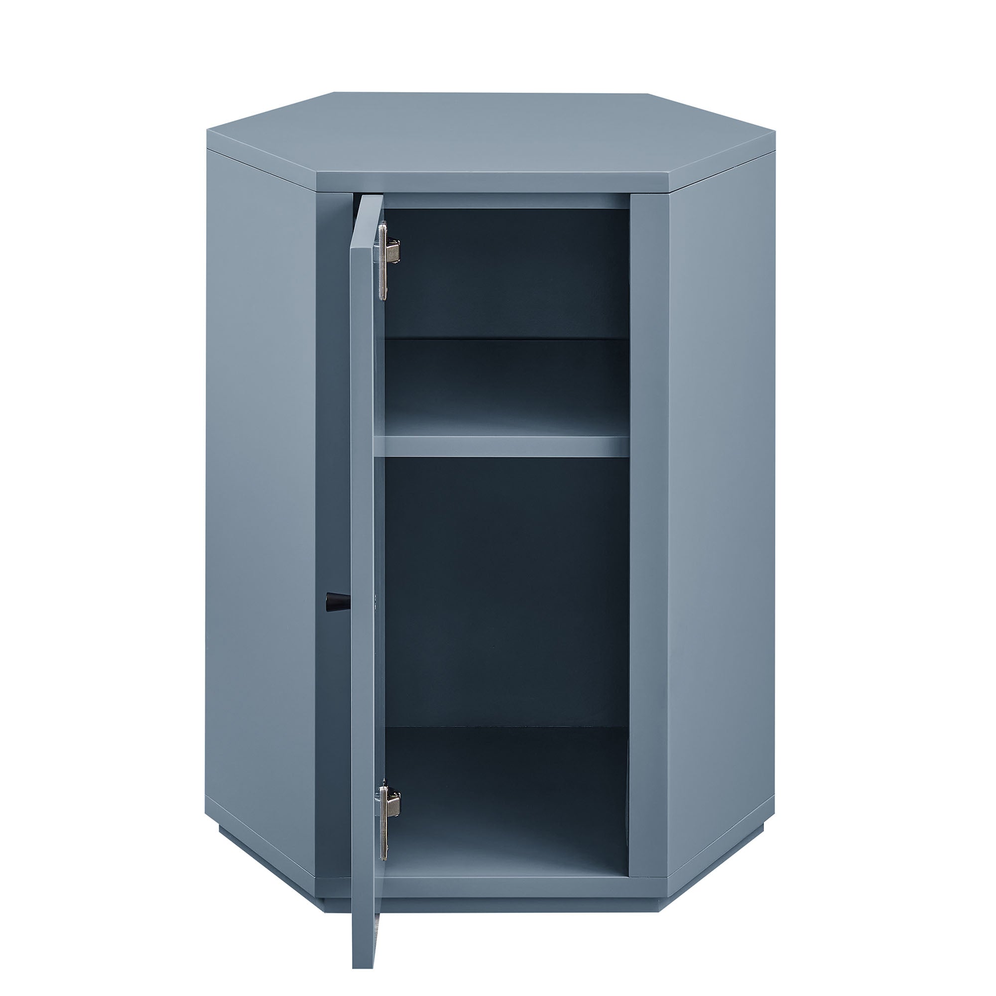 Kade Faceted Semi-Gloss Side Table