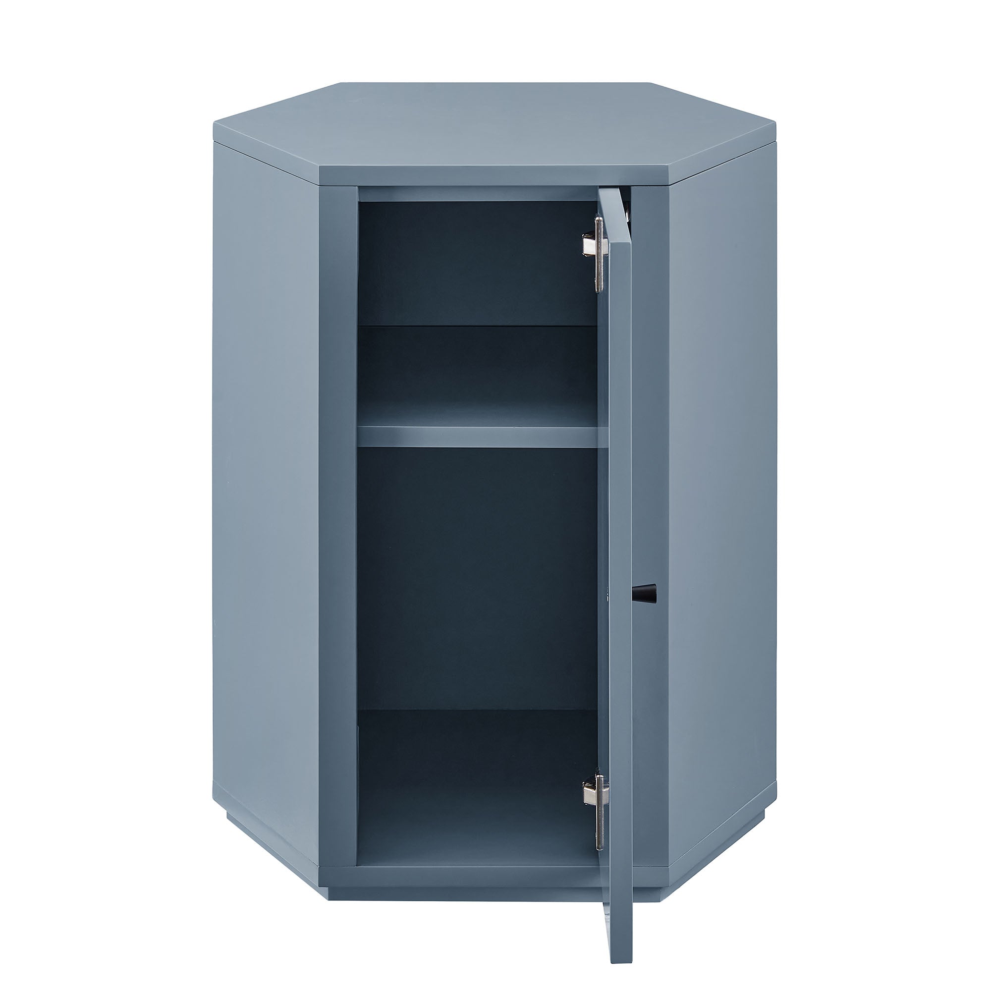 Kade Faceted Semi-Gloss Side Table