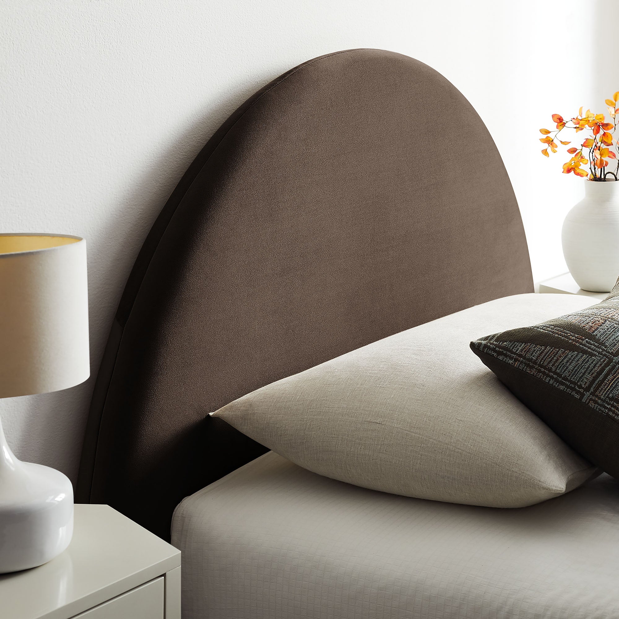 Resort Arched Performance Velvet Storage Platform Bed Frame