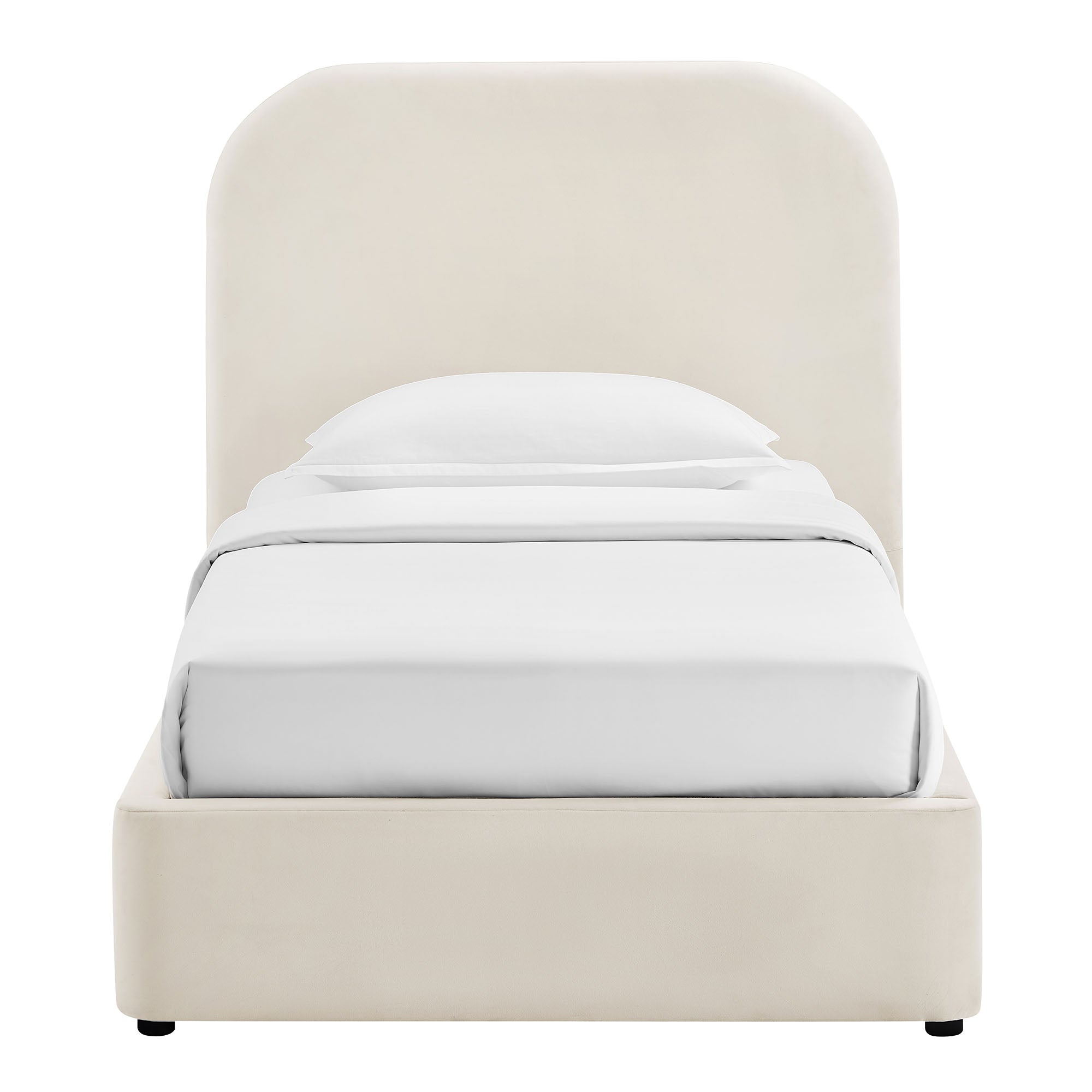 Keynote Performance Velvet Storage Platform Bed Frame