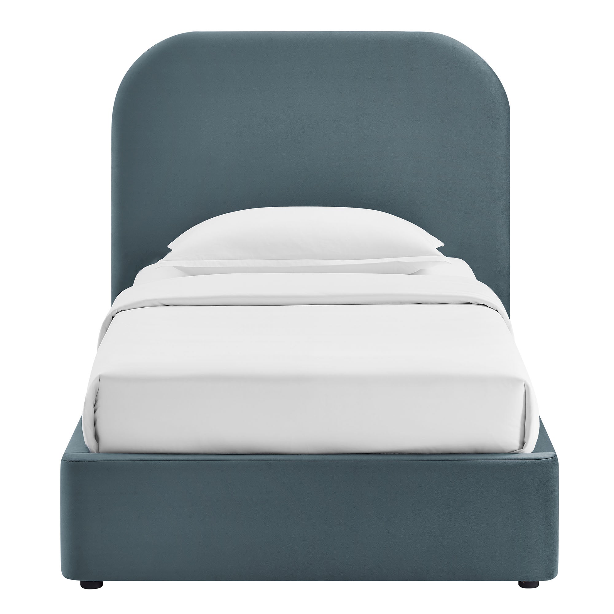 Keynote Performance Velvet Storage Platform Bed Frame