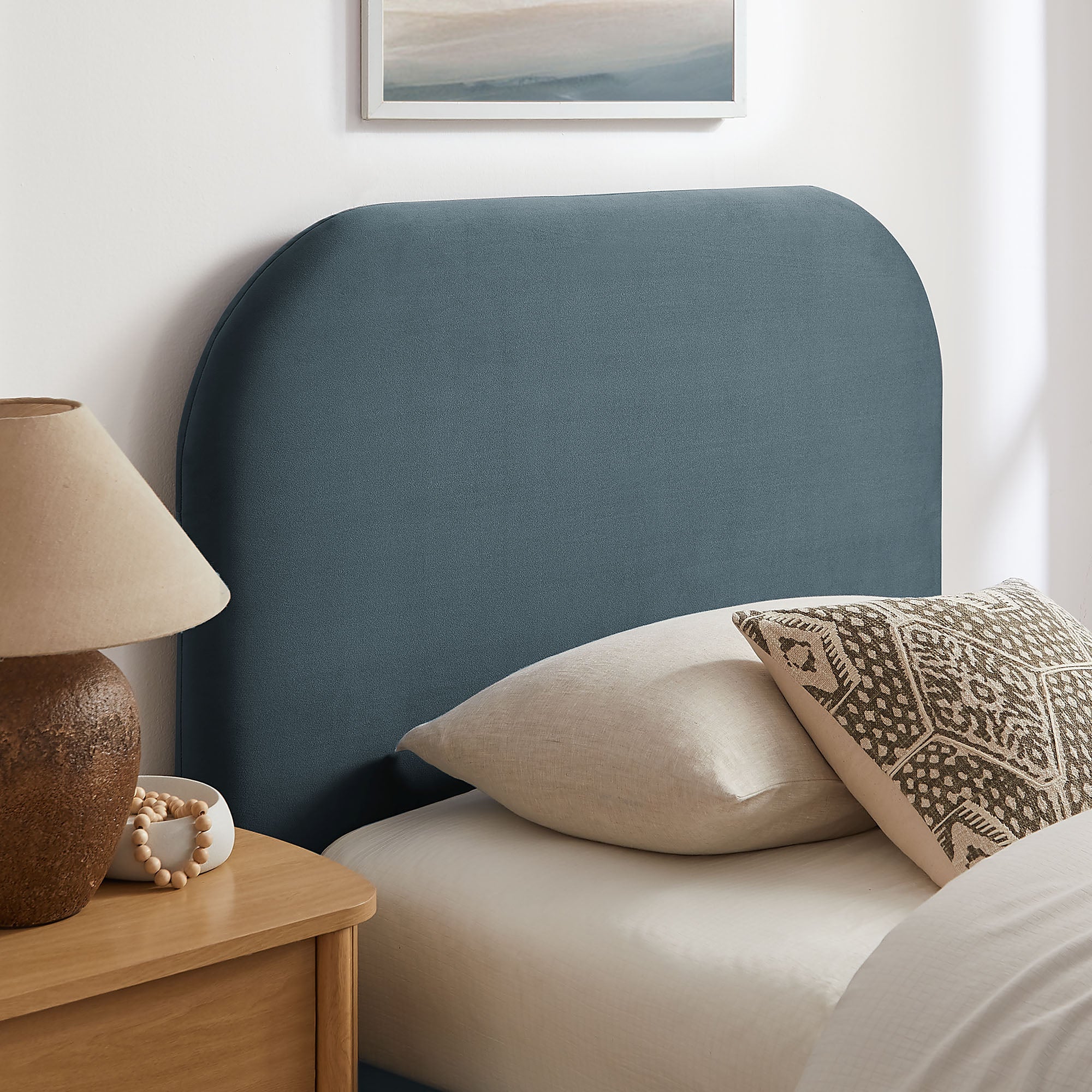 Keynote Performance Velvet Storage Platform Bed Frame