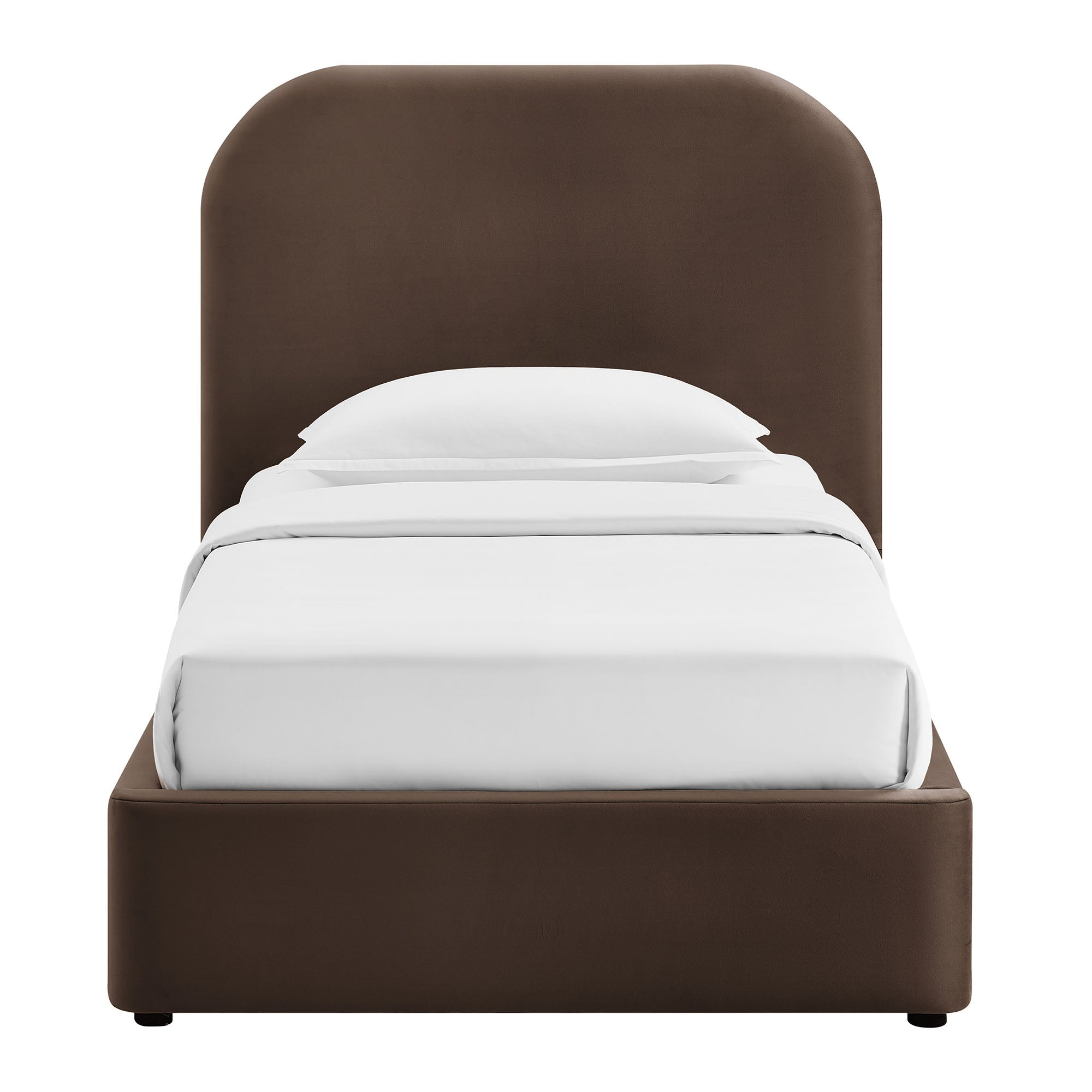 Keynote Performance Velvet Storage Platform Bed Frame