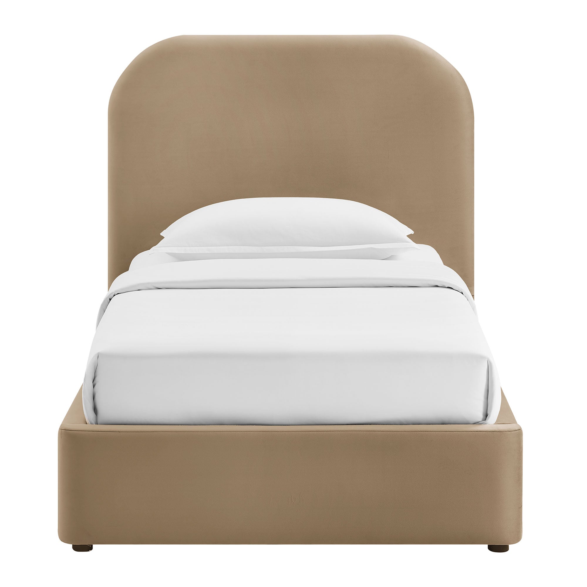 Keynote Performance Velvet Storage Platform Bed Frame