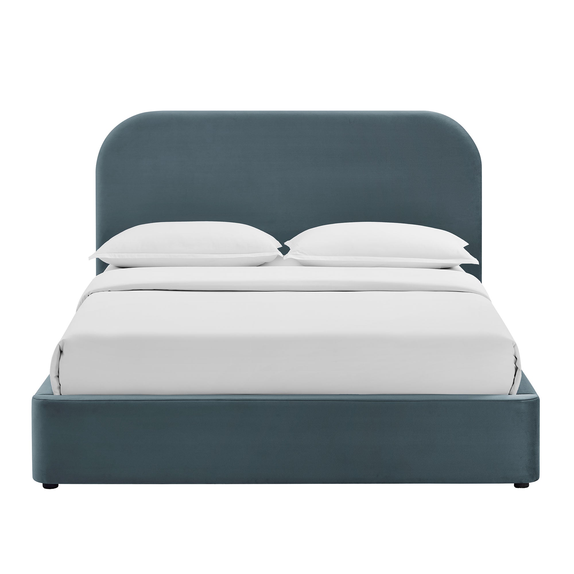 Keynote Performance Velvet Storage Platform Bed Frame