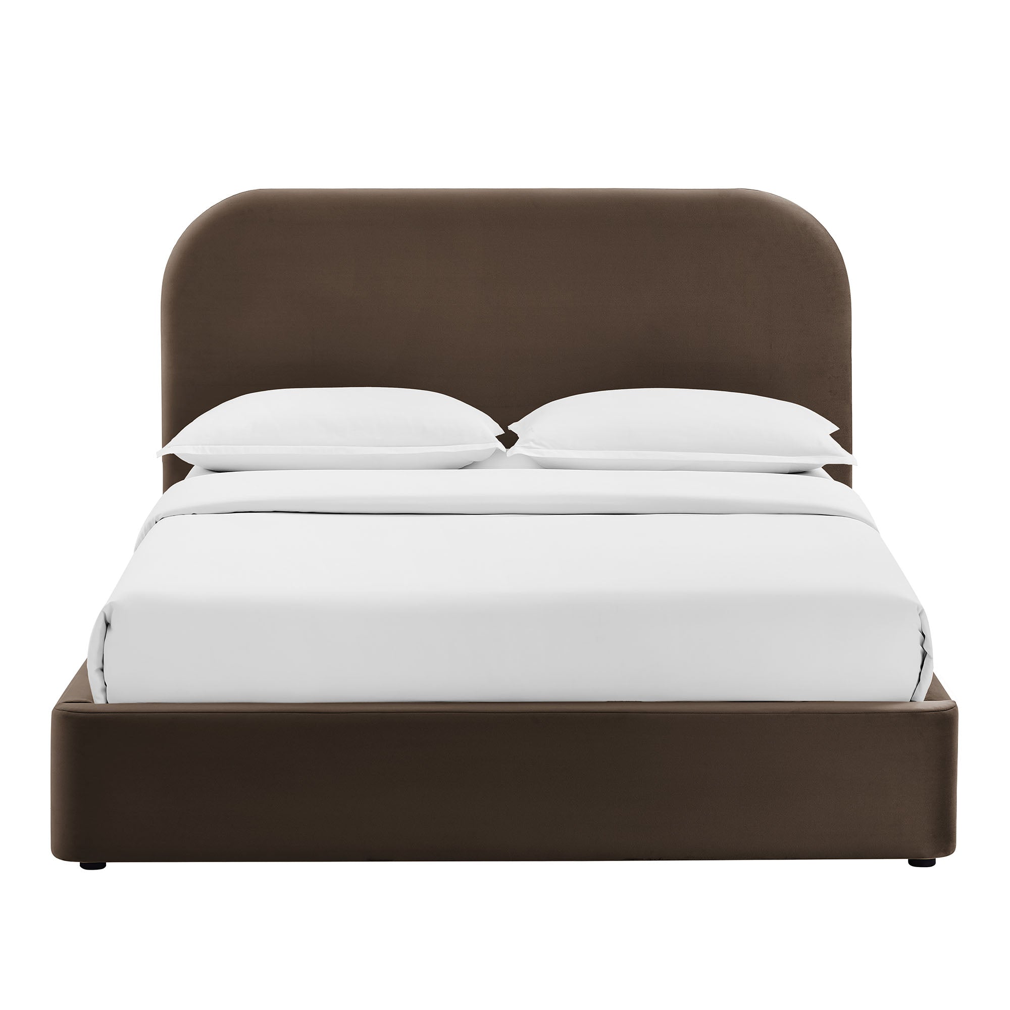 Keynote Performance Velvet Storage Platform Bed Frame