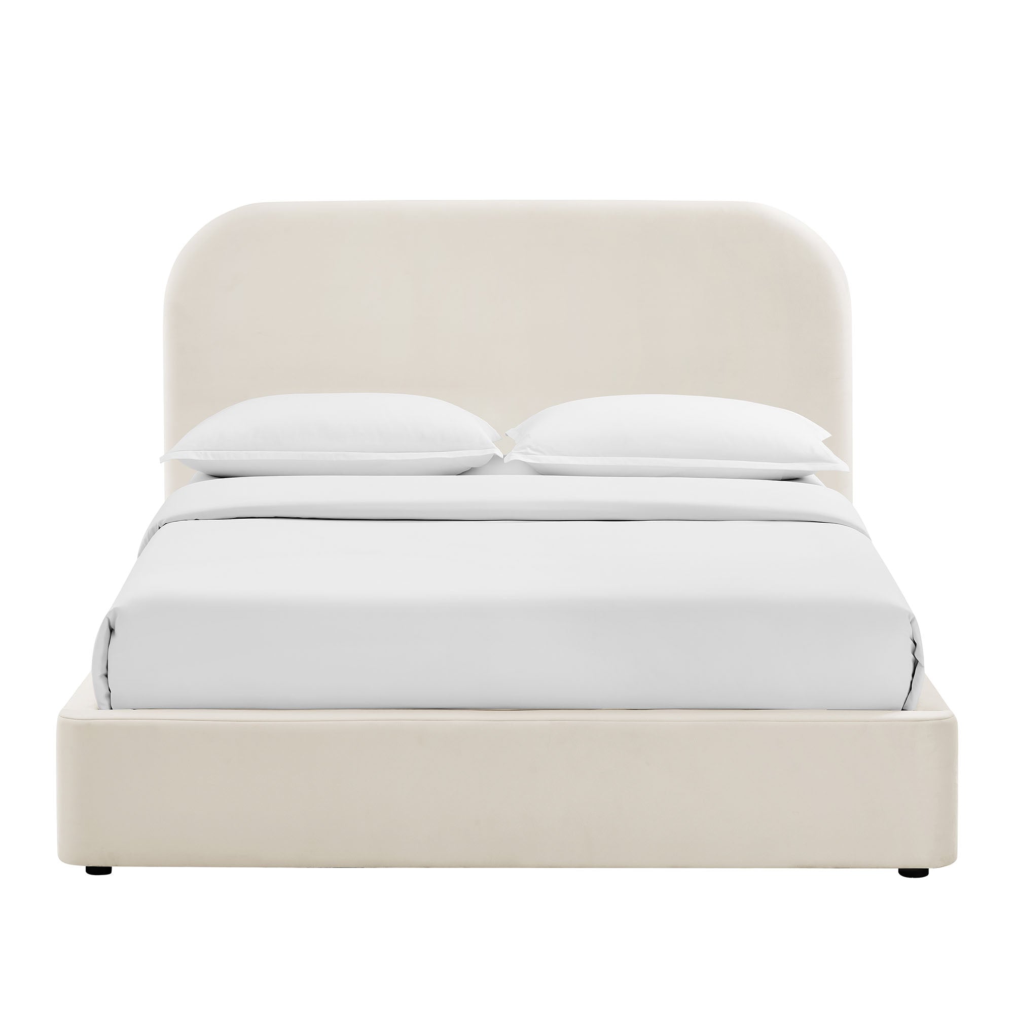 Keynote Performance Velvet Storage Platform Bed Frame