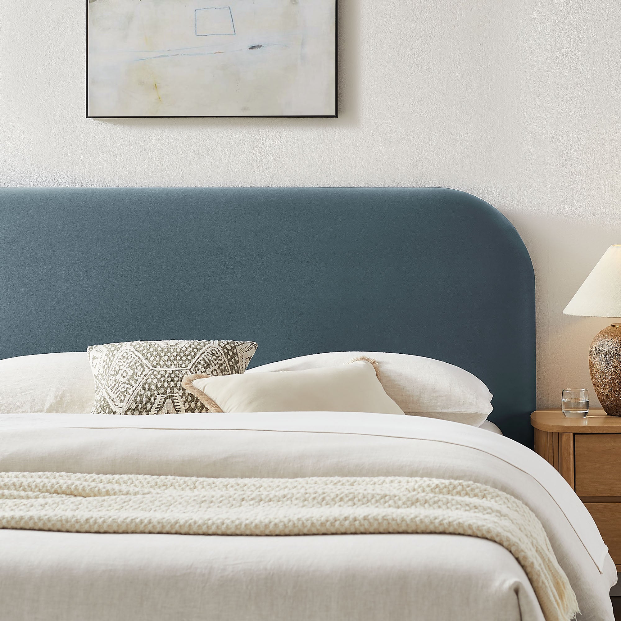 Keynote Performance Velvet Storage Platform Bed Frame