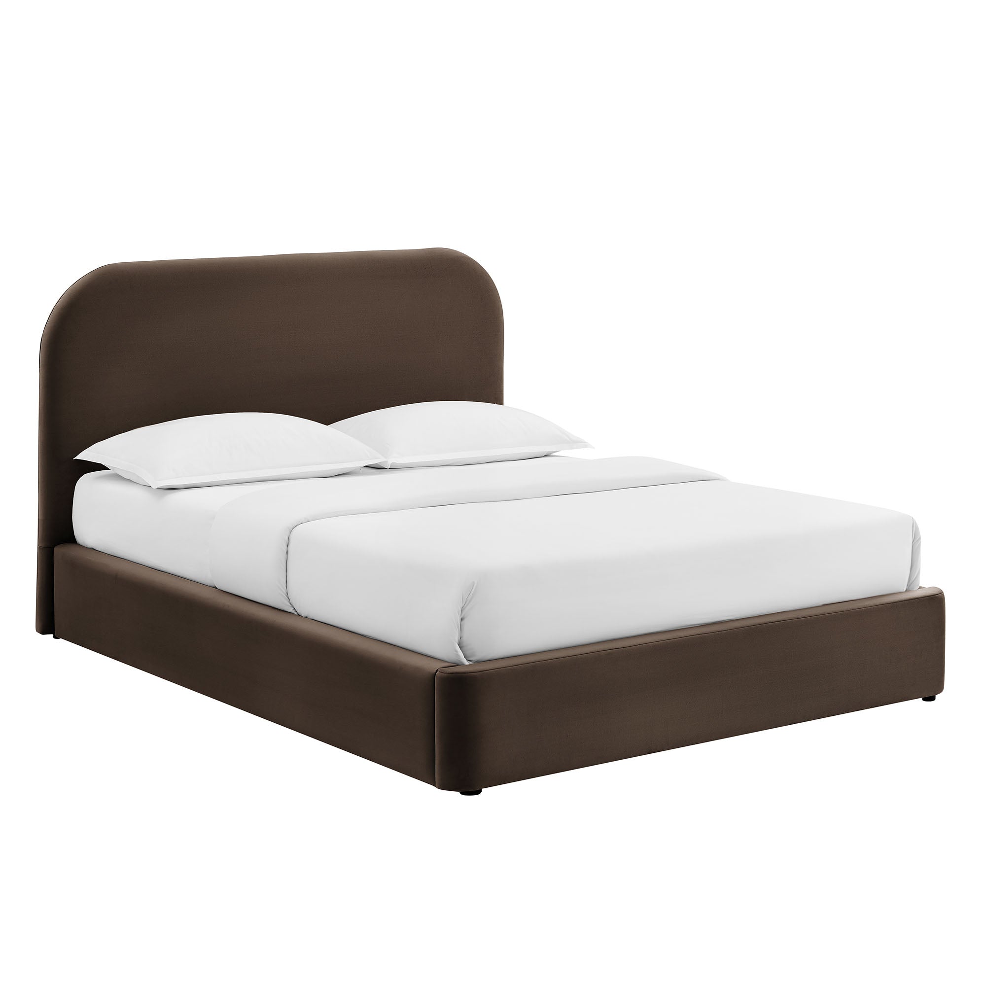Keynote Performance Velvet Storage Platform Bed Frame