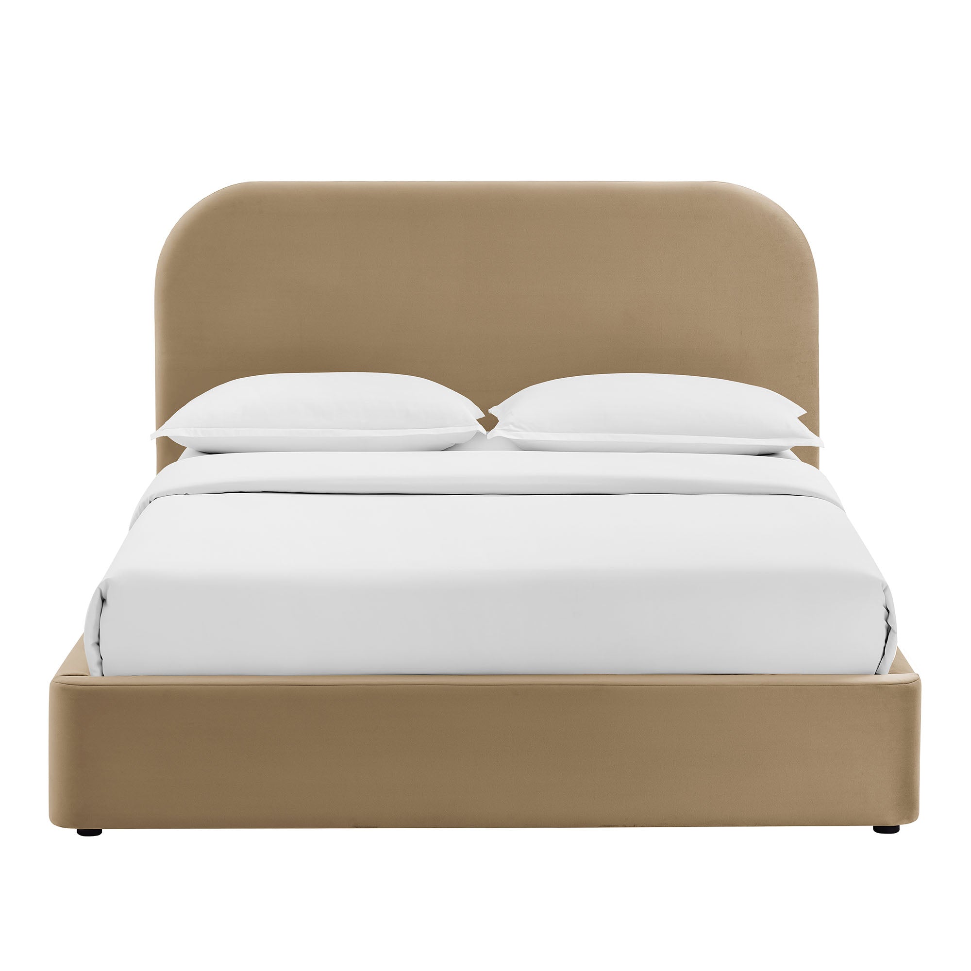 Keynote Performance Velvet Storage Platform Bed Frame