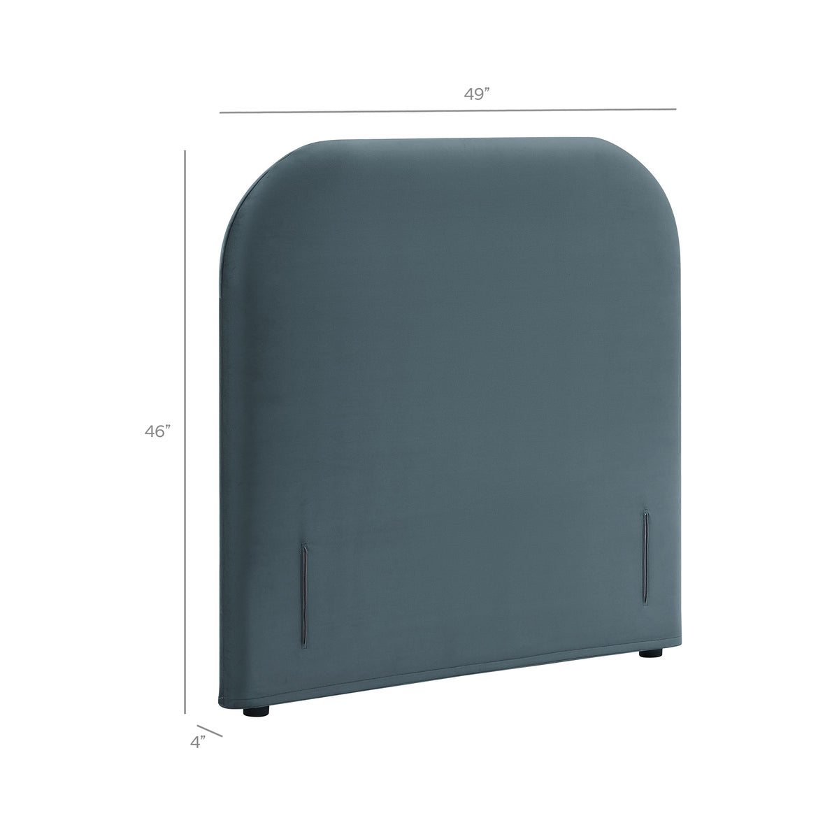 Keynote Stain-Resistant Performance Velvet Headboard