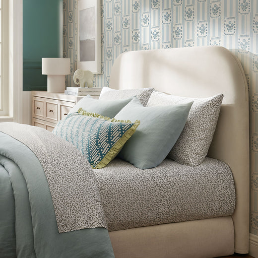 Keynote Stain-Resistant Performance Velvet Headboard