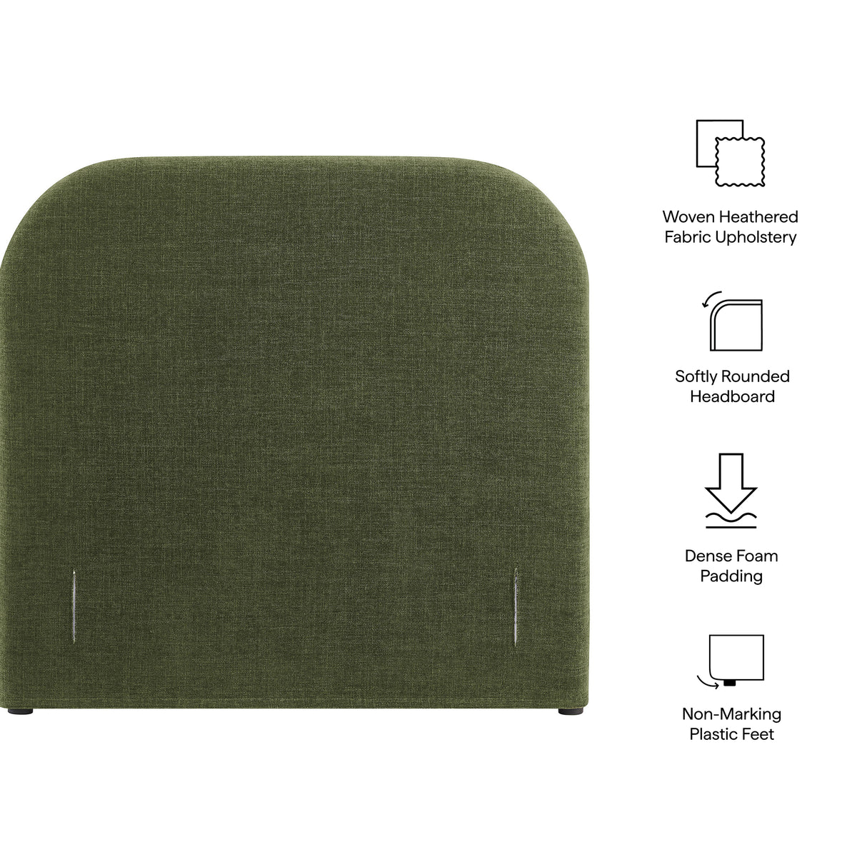 Keynote Upholstered Fabric Headboard
