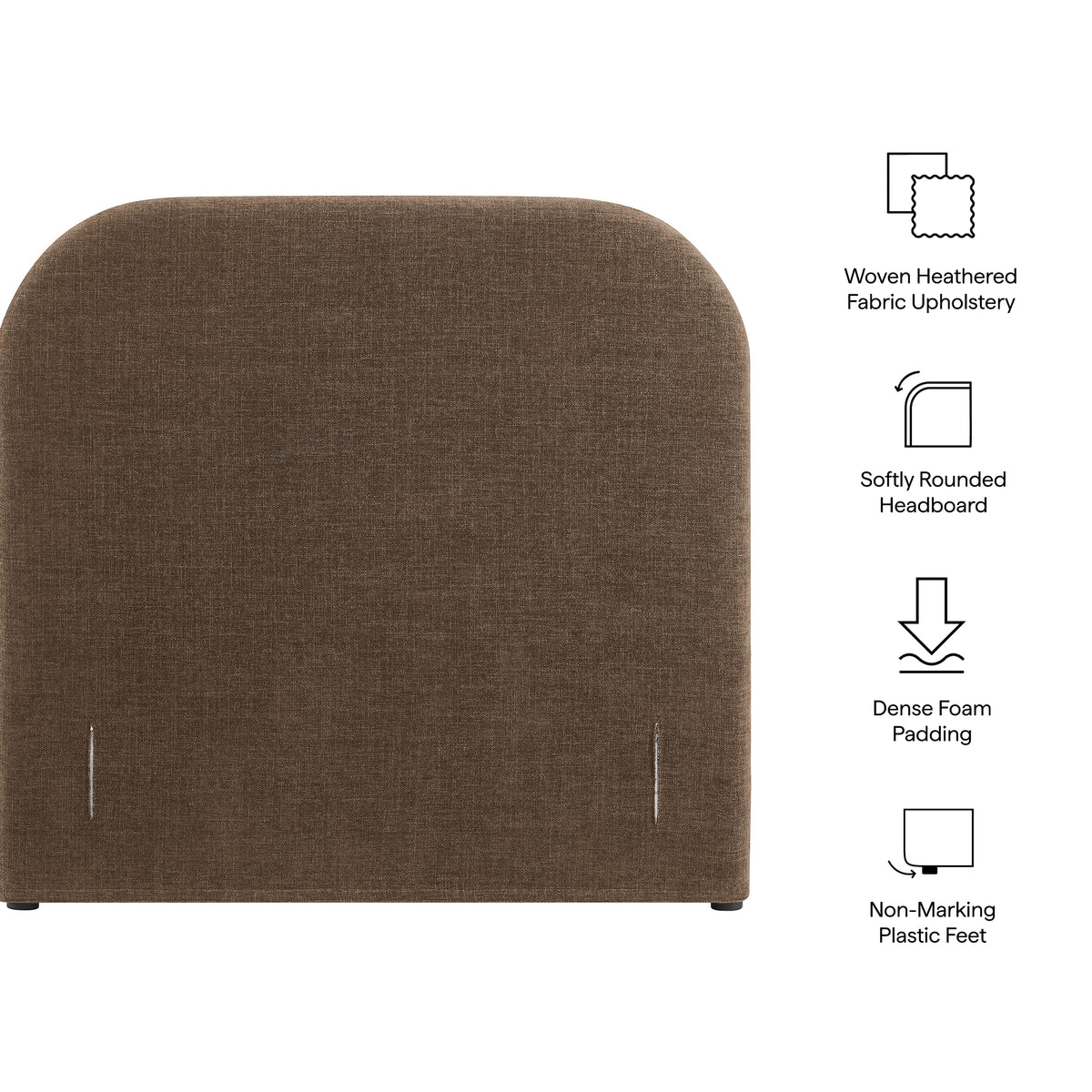 Keynote Upholstered Fabric Headboard