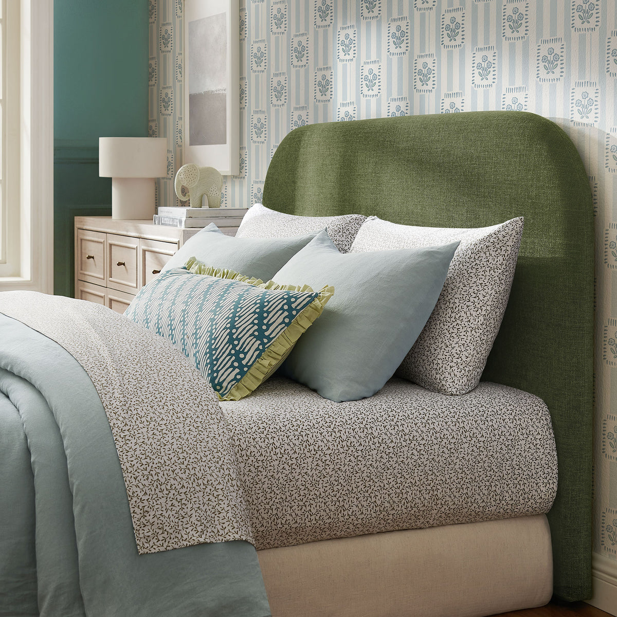 Keynote Upholstered Fabric Headboard