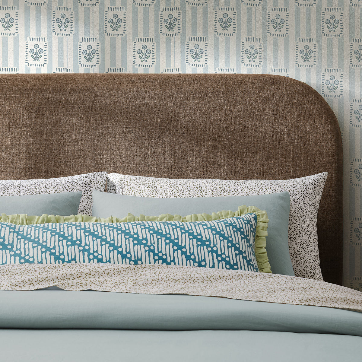 Keynote Upholstered Fabric Headboard