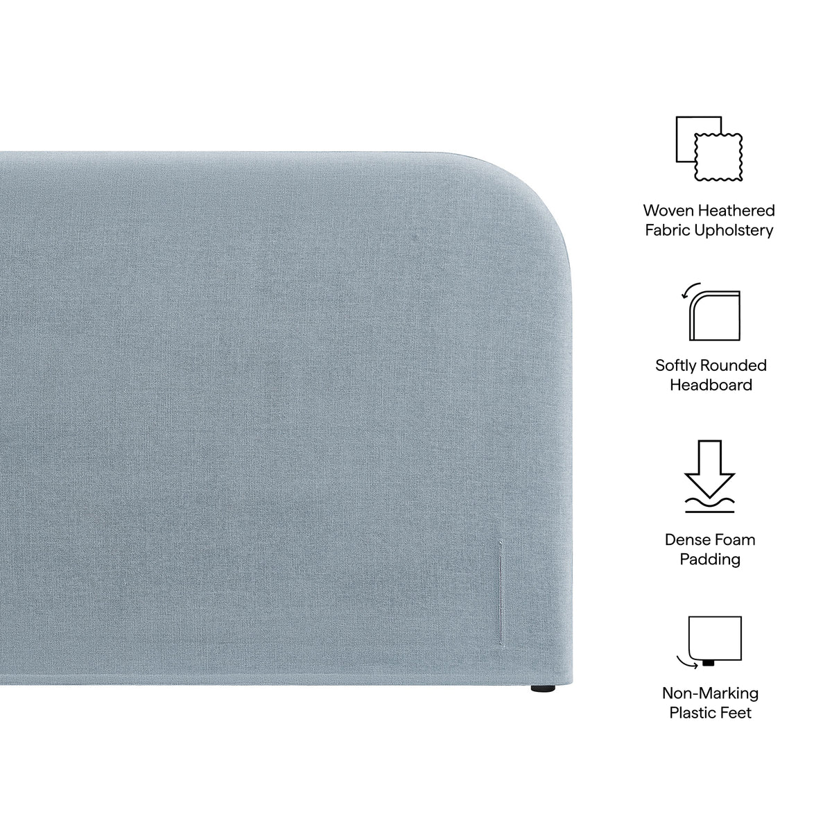 Keynote Upholstered Fabric Headboard