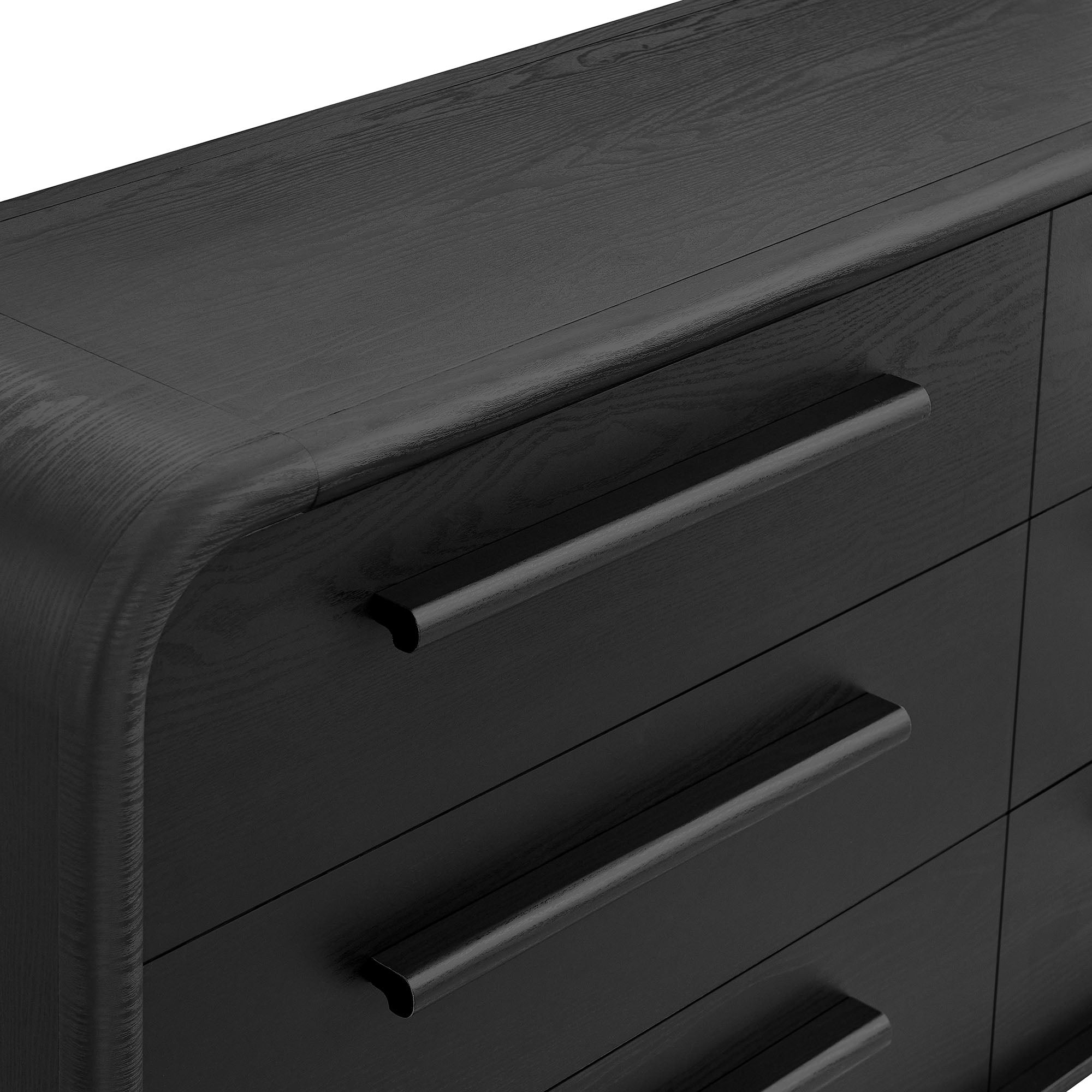 Bellamy Curved 6-Drawer Dresser