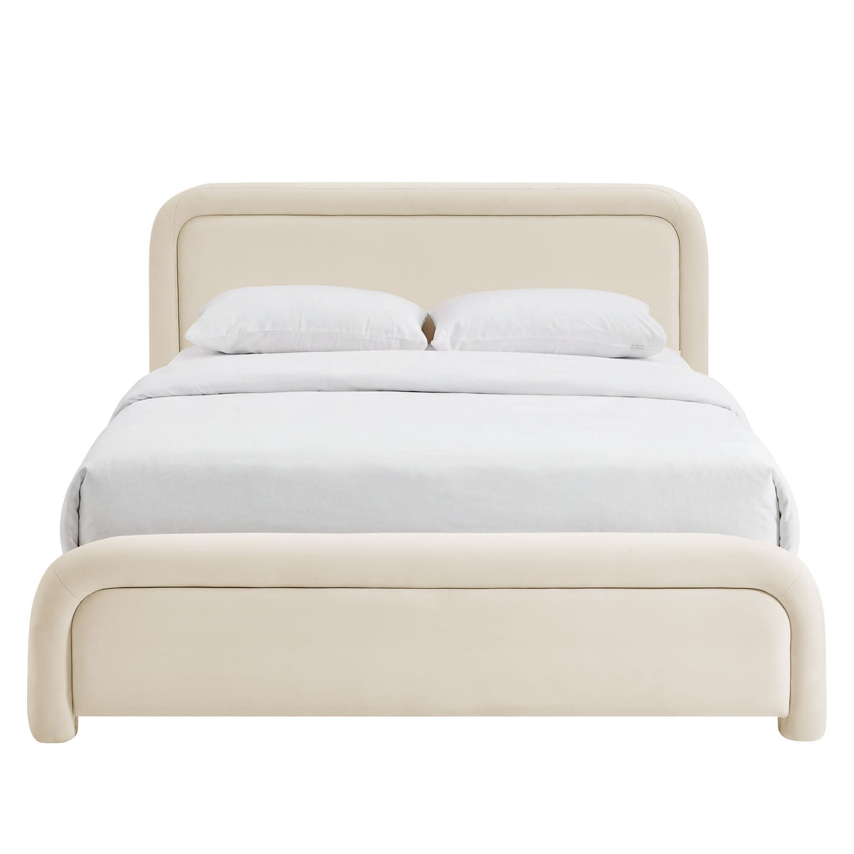 Beck Performance Velvet Platform Bed