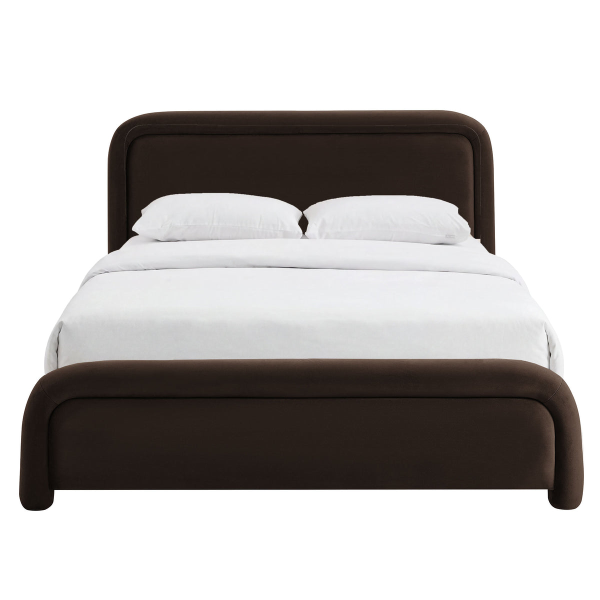Beck Performance Velvet Platform Bed