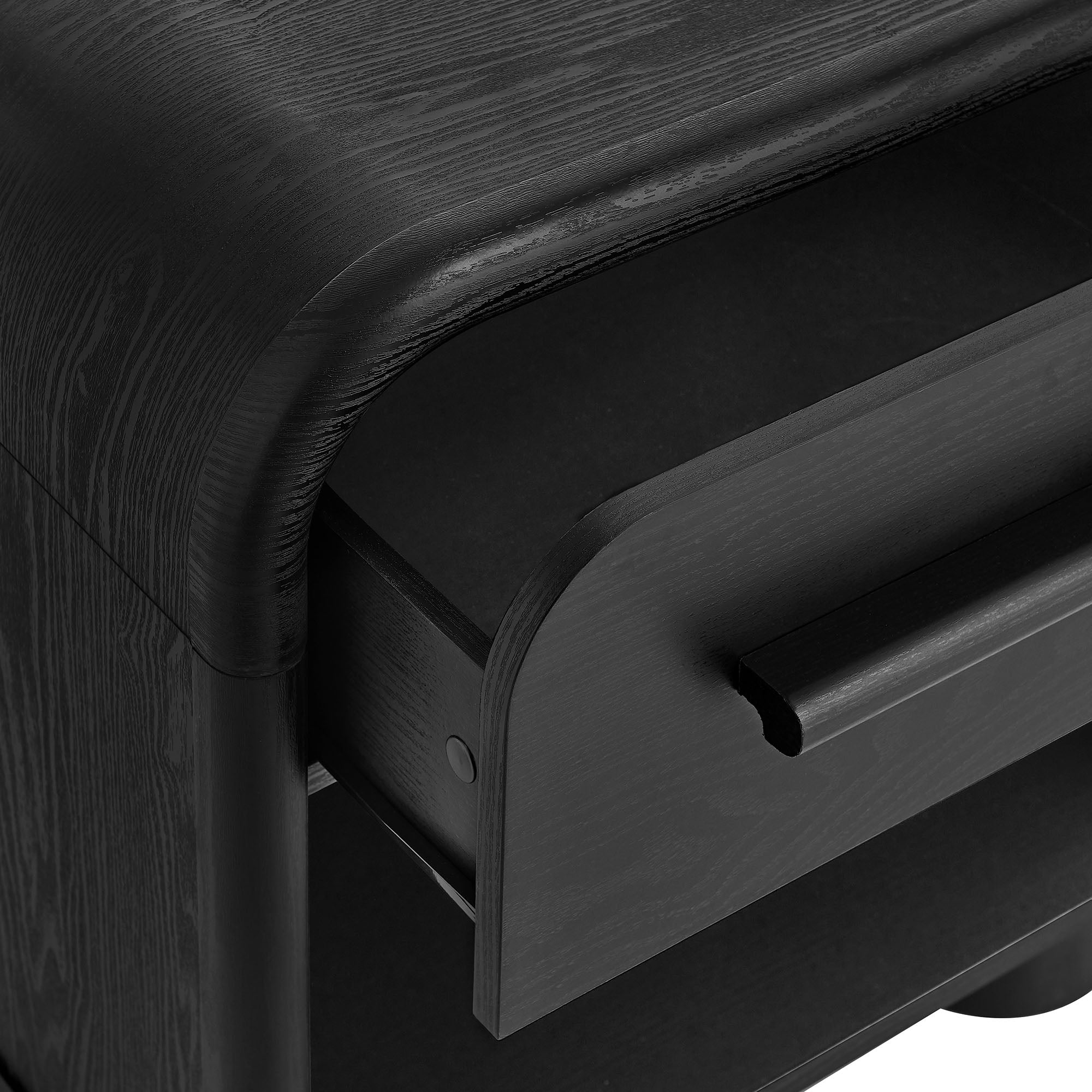 Bellamy Curved 1-Drawer Nightstand