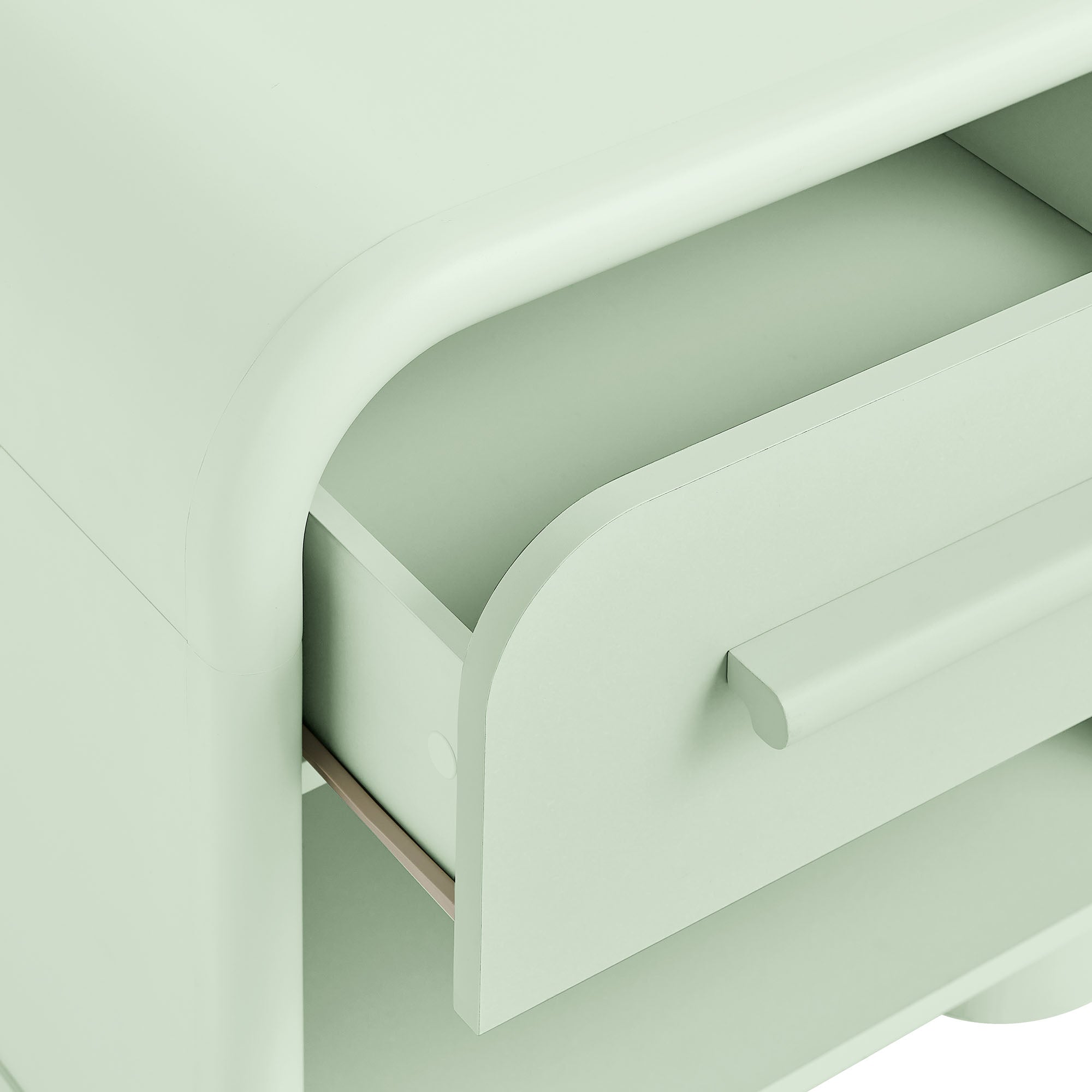 Bellamy Curved 1-Drawer Nightstand