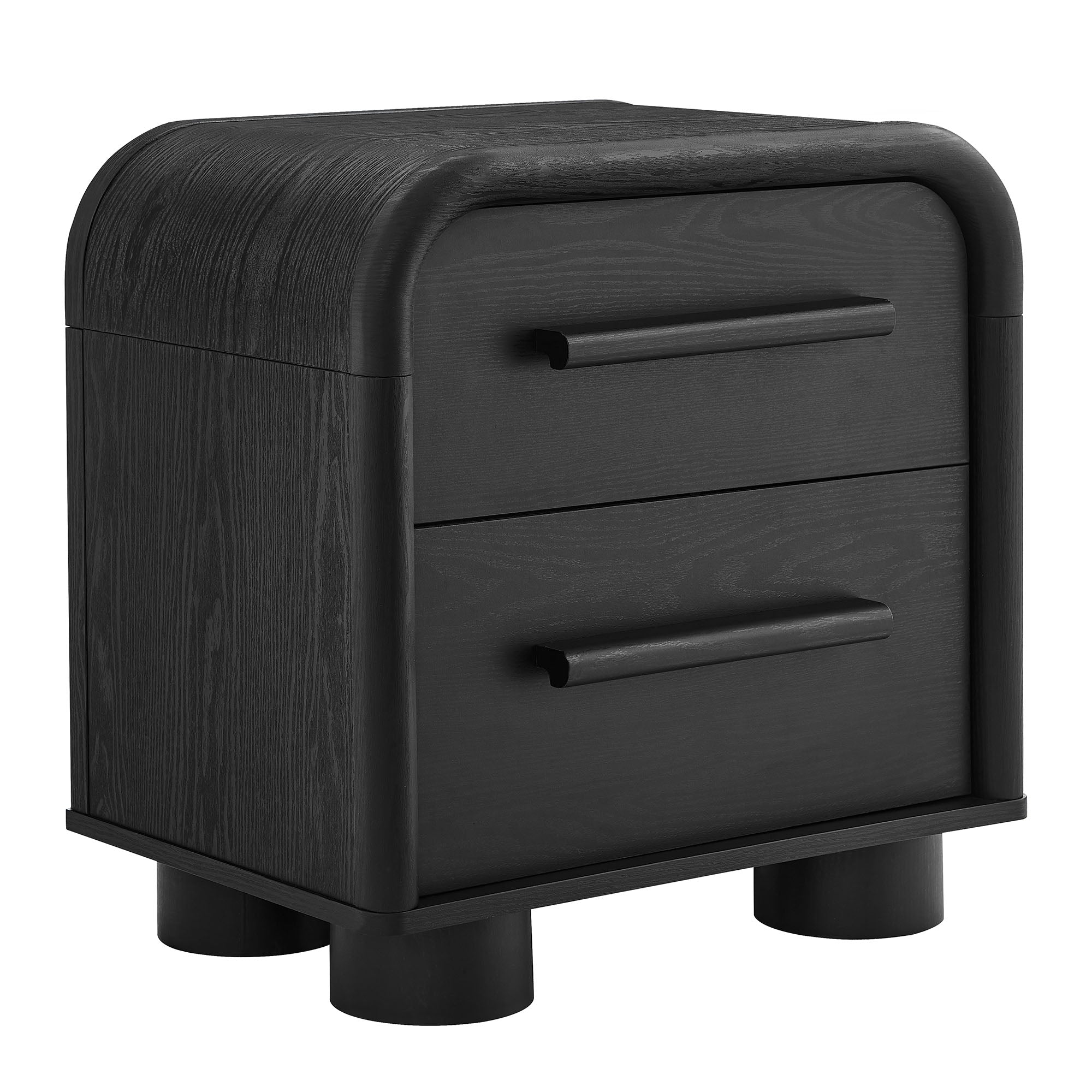 Bellamy Curved 2-Drawer Nightstand