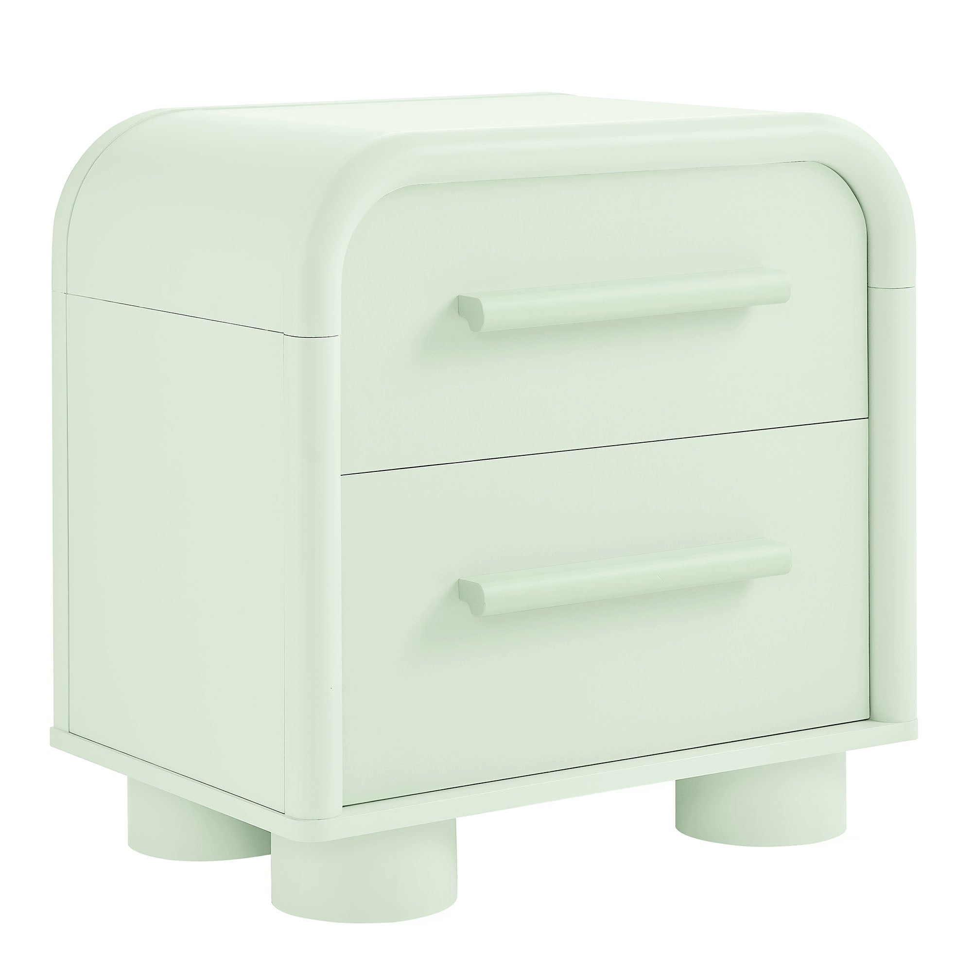 Bellamy Curved 2-Drawer Nightstand