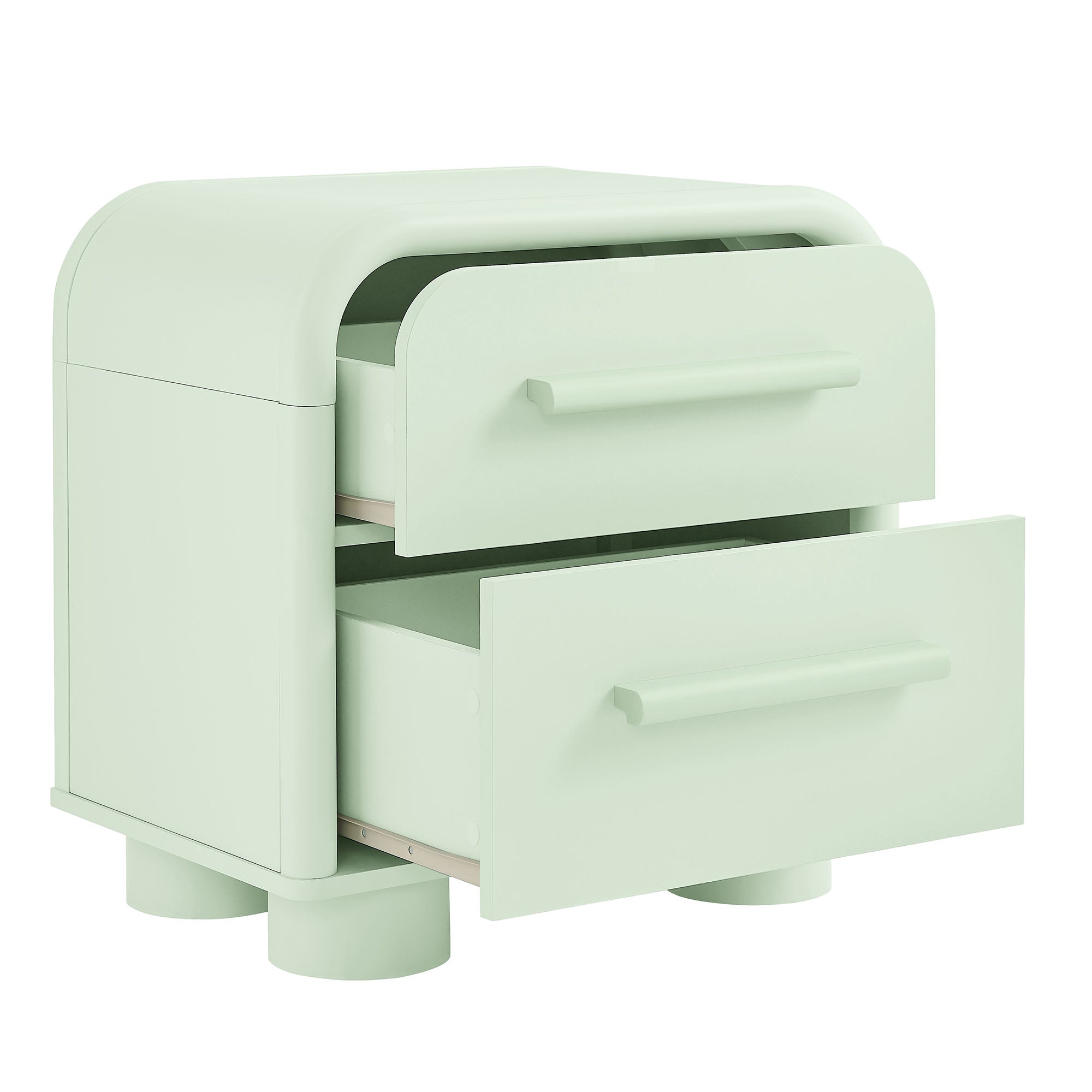 Bellamy Curved 2-Drawer Nightstand